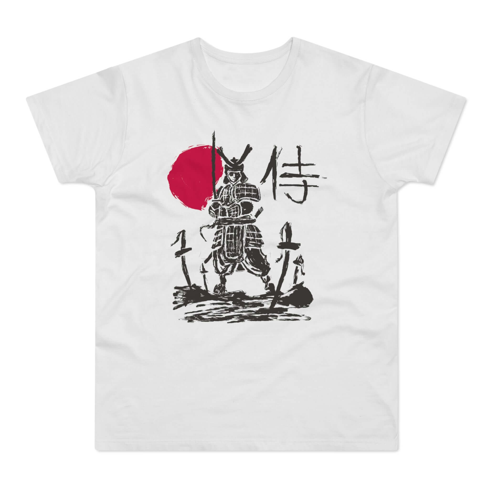 T-shirt med navnet: Sun Goes Down After Battle | T-Shirt Med Tryk.