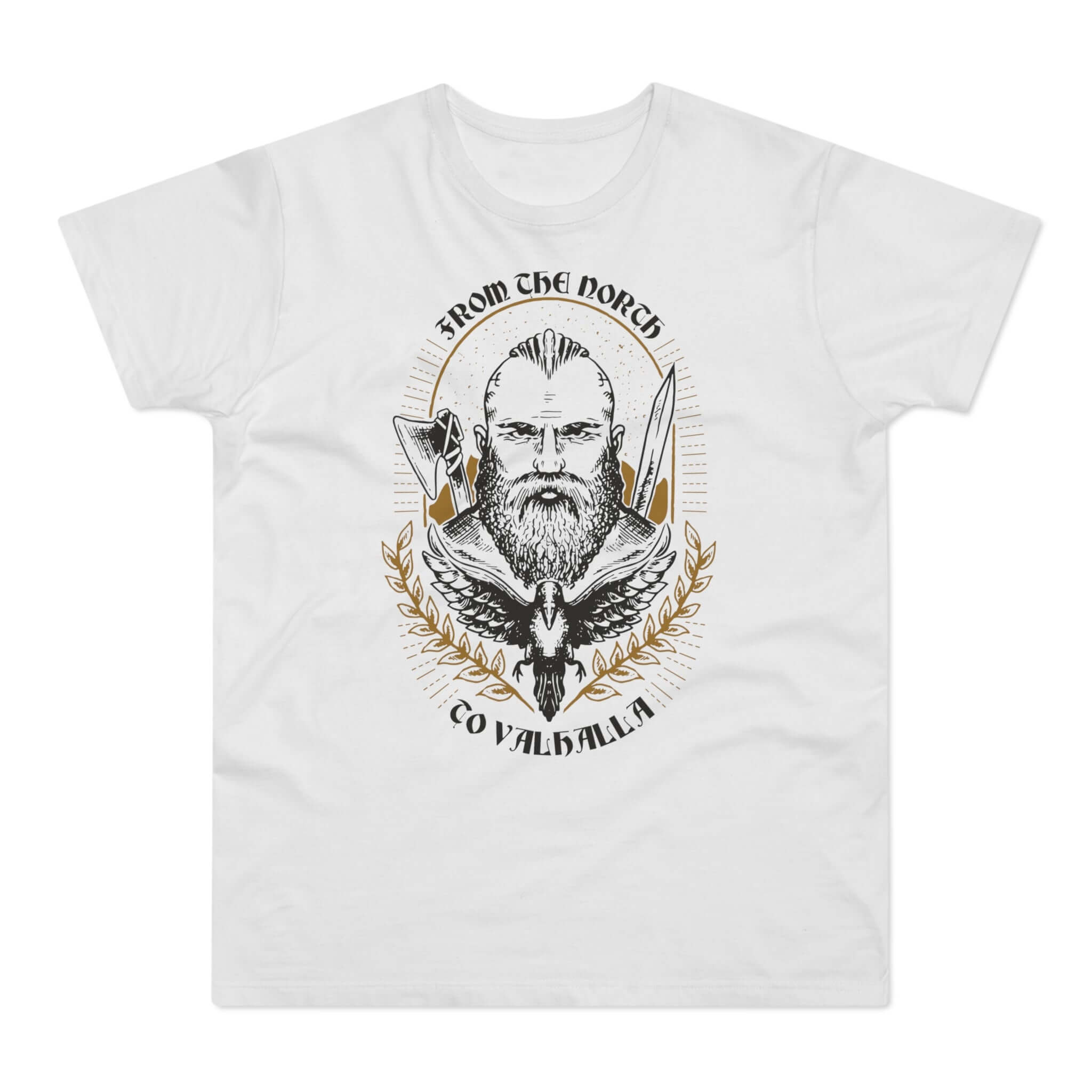 T-shirt med titlen: Valhalla's Calling | T-Shirt Med Tryk.