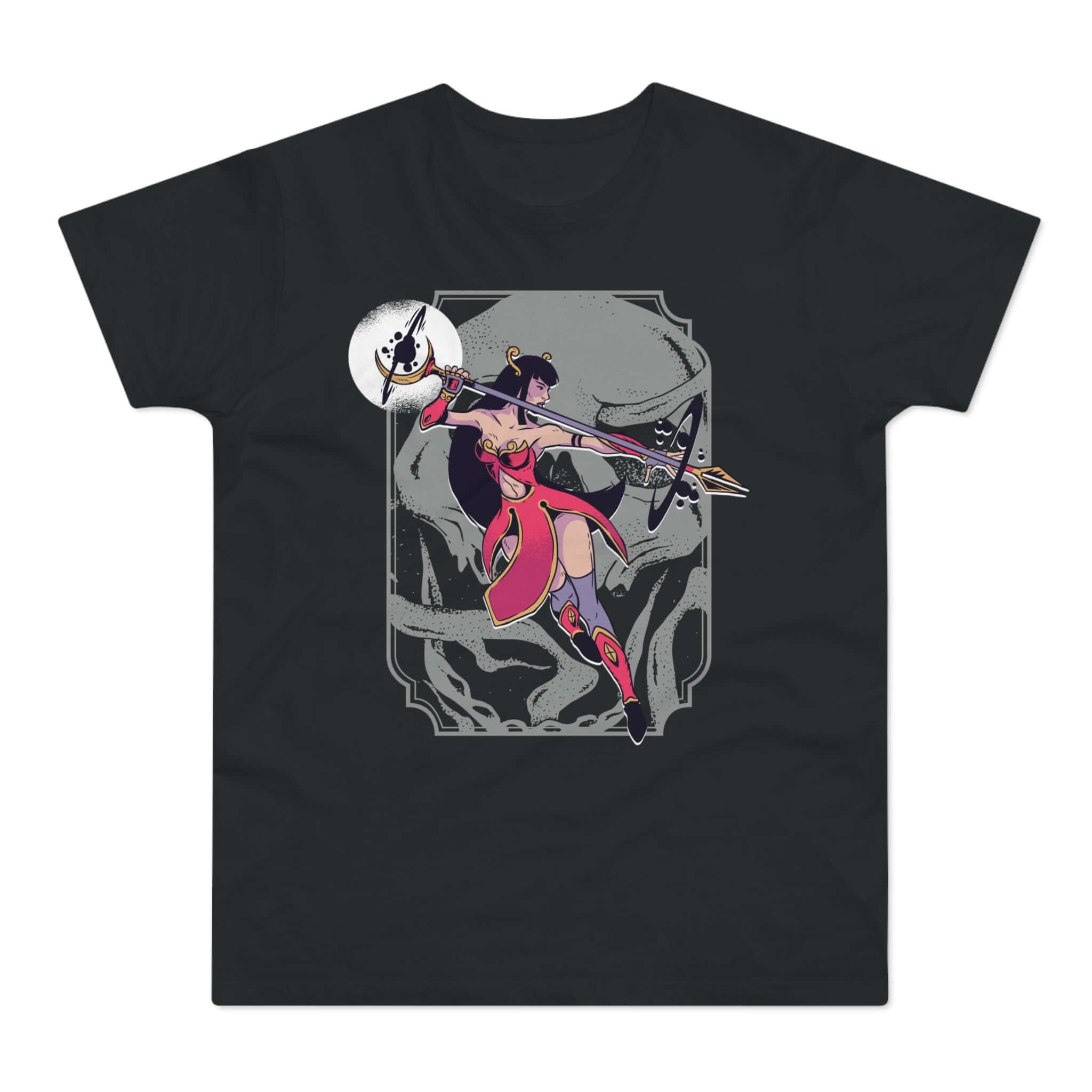 T-shirt med navnet: Xandria, Highest Defender Of Her Kingdom | T-Shirt Med Tryk.