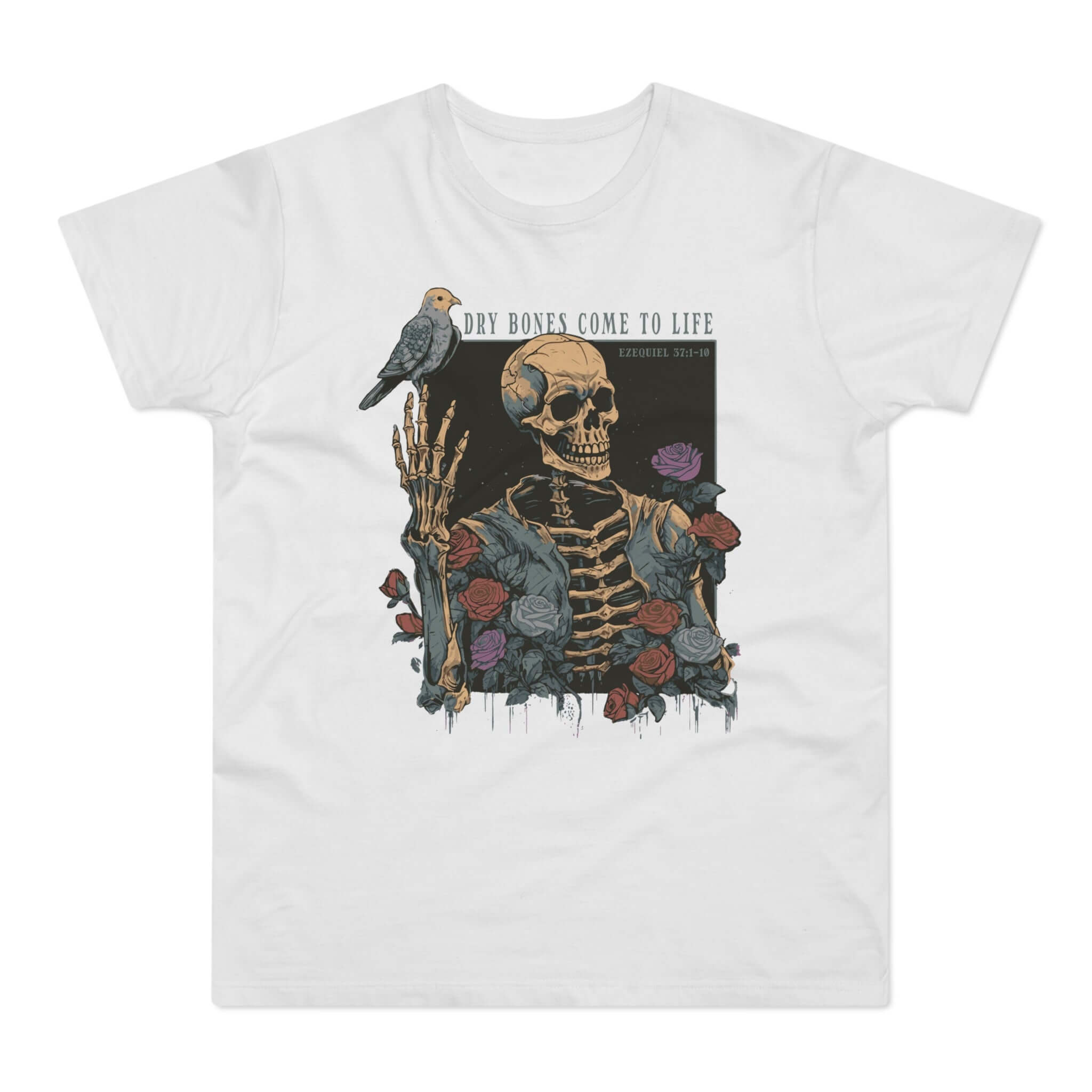 T-shirt med titlen: Life In Death | T-Shirt Med Tryk.