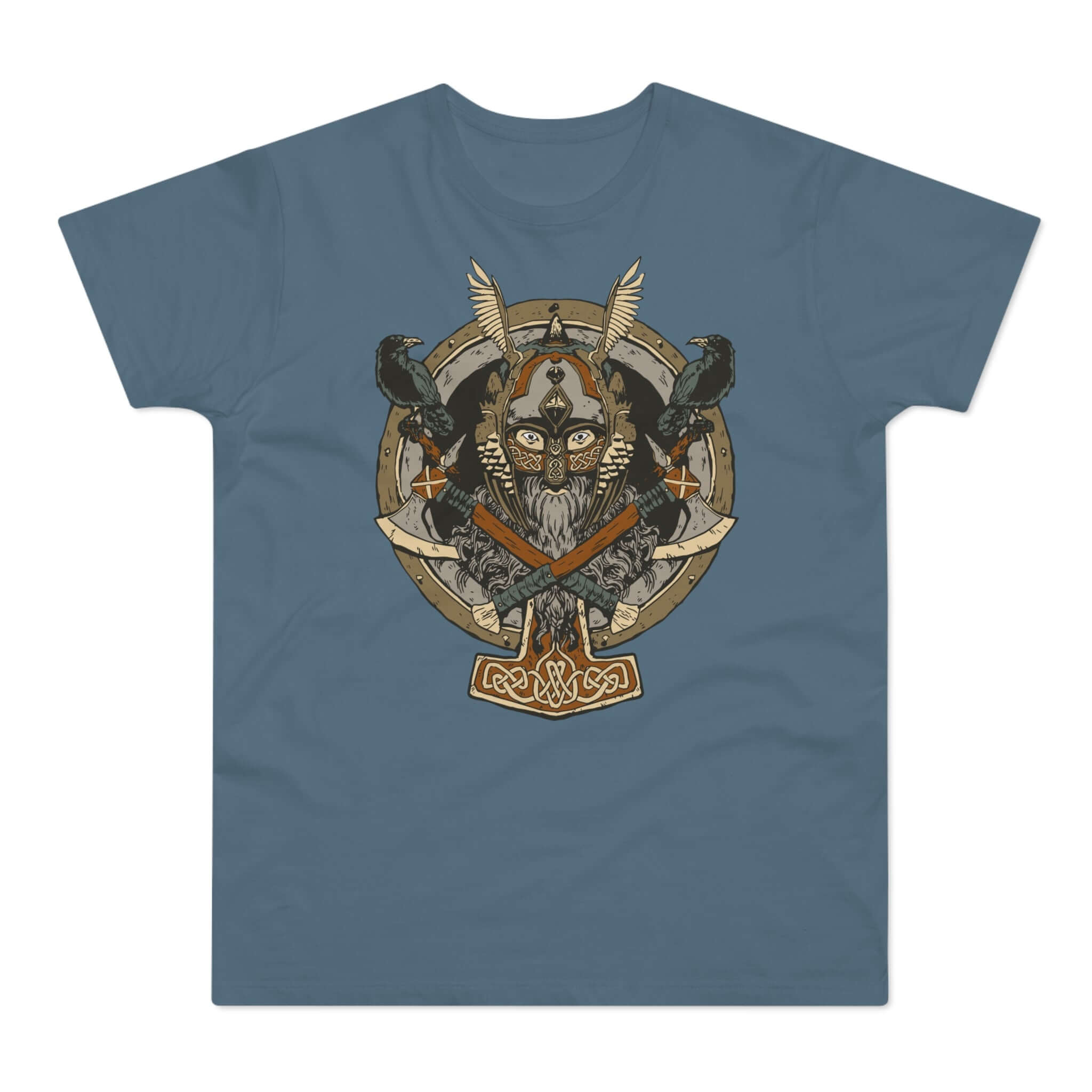 T-shirt med titlen: The Mighty Berserkir Hákon Thorvald | T-Shirt Med Tryk.