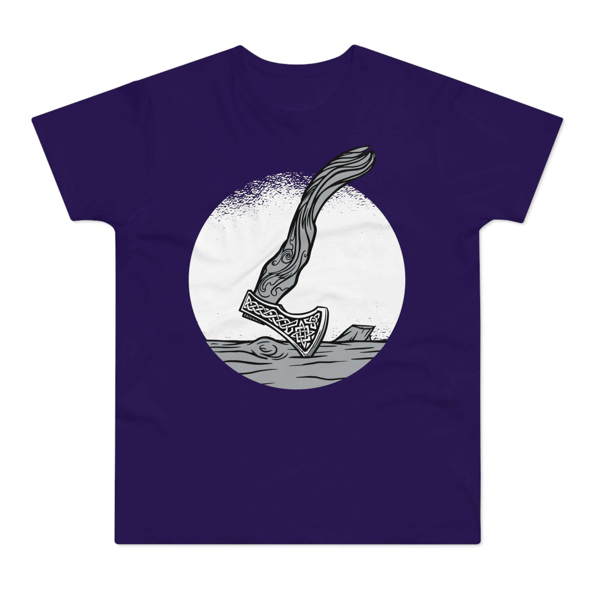 T-shirt med titlen: Viking Axes: The Best Axes For Slaughter | T-Shirt Med Tryk.