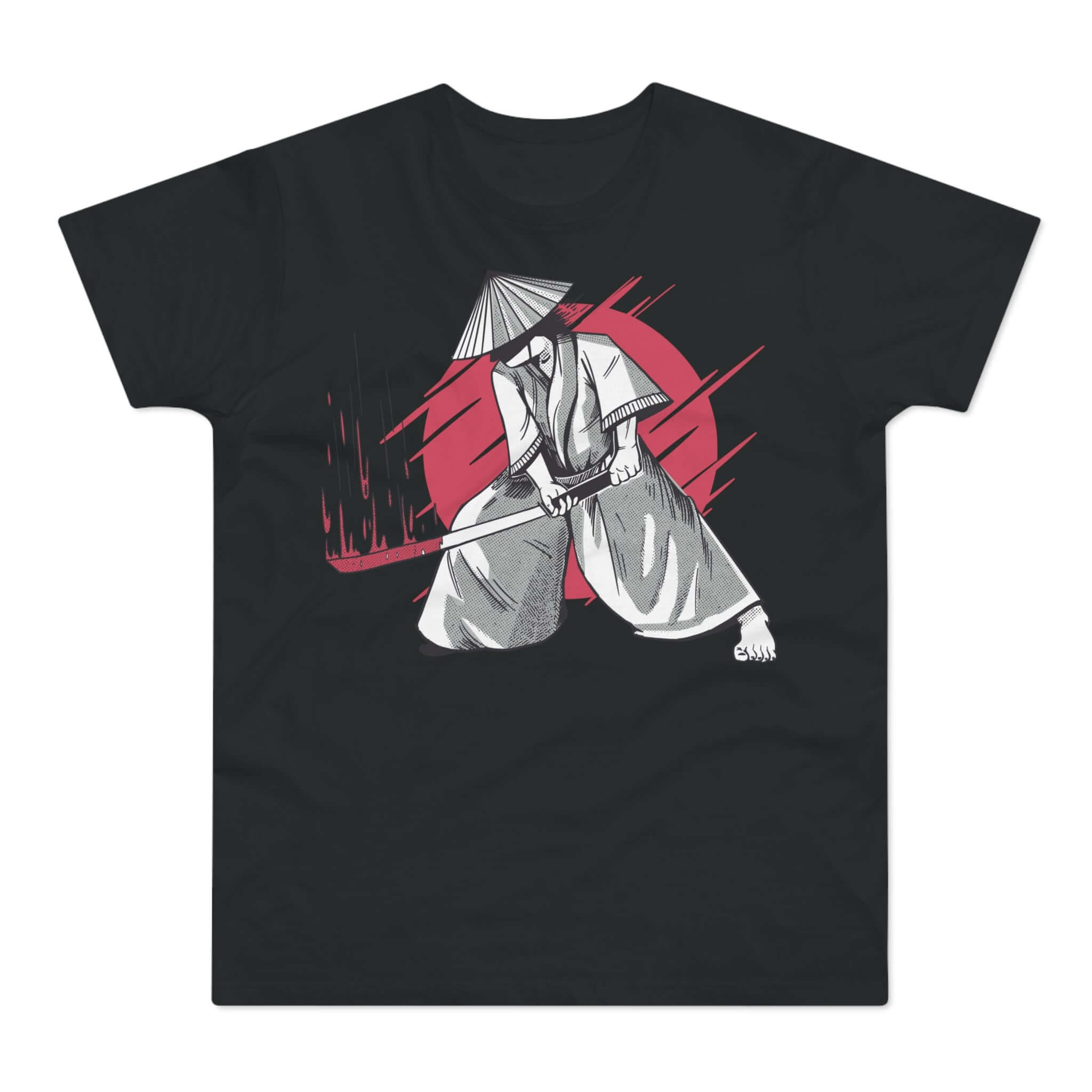 T-shirt med navnet: Kenshin Makes It Rain Blood | T-Shirt Med Tryk.