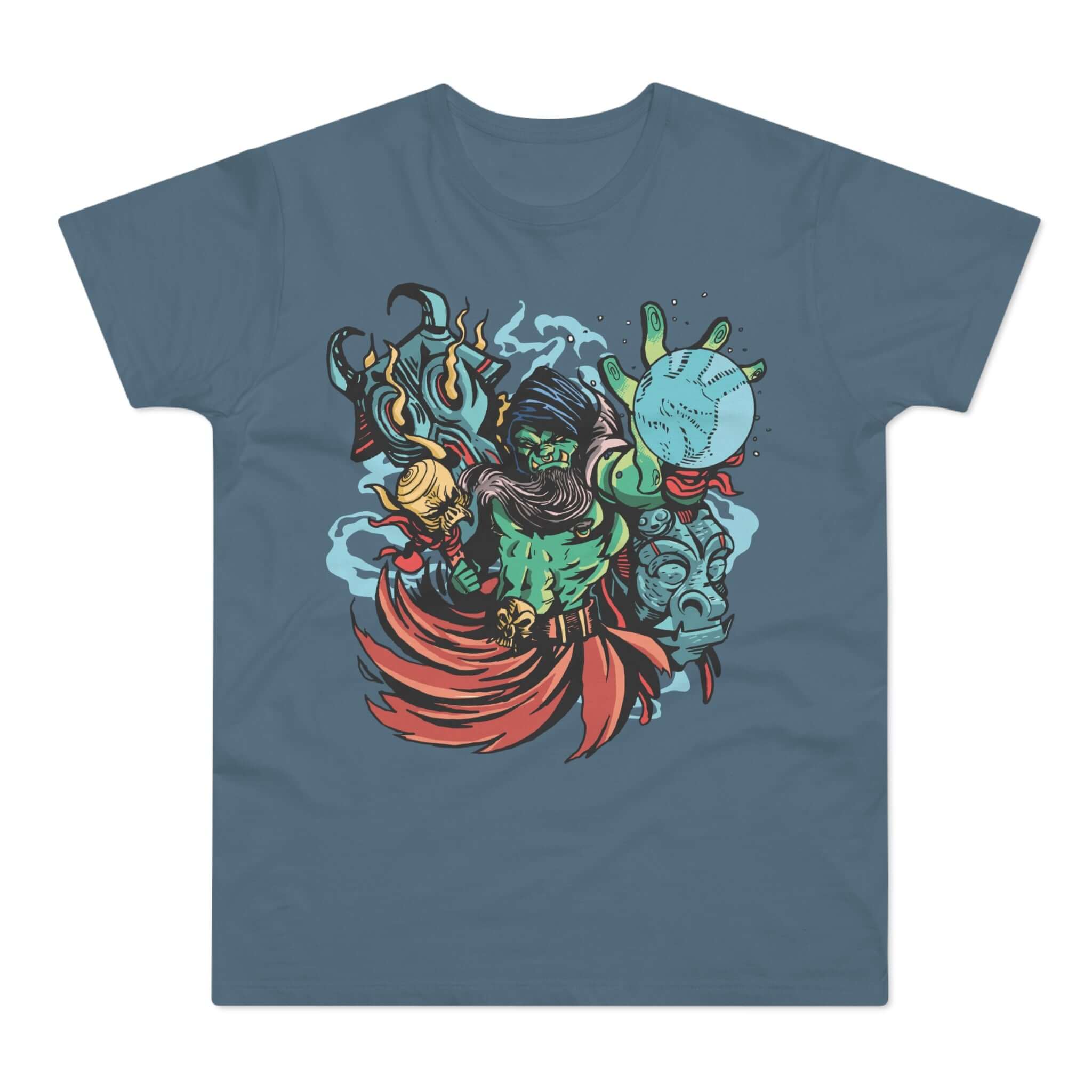 T-shirt med navnet: Torandur, Highest Shaman Of The Horde | T-Shirt Med Tryk.
