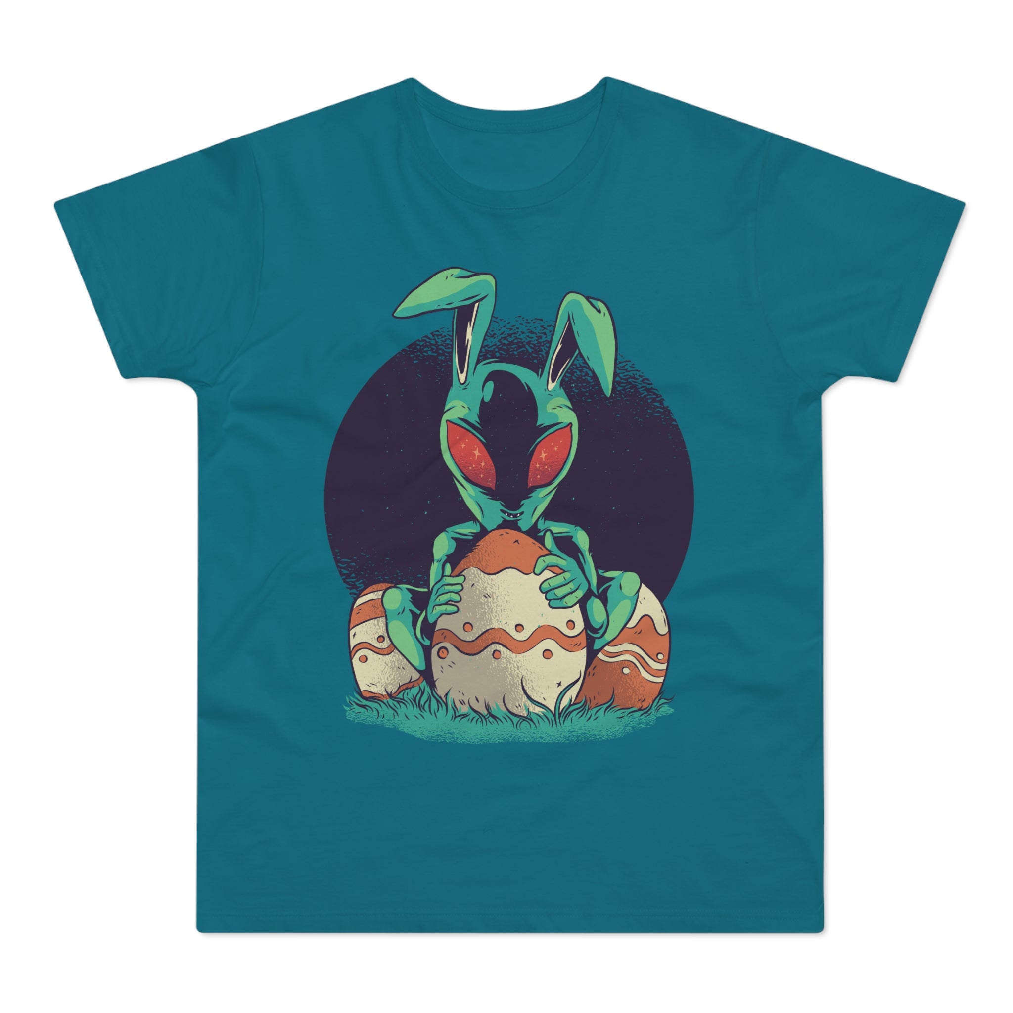 T-shirt med navnet: He Took The Eggs! | T-Shirt Med Tryk.