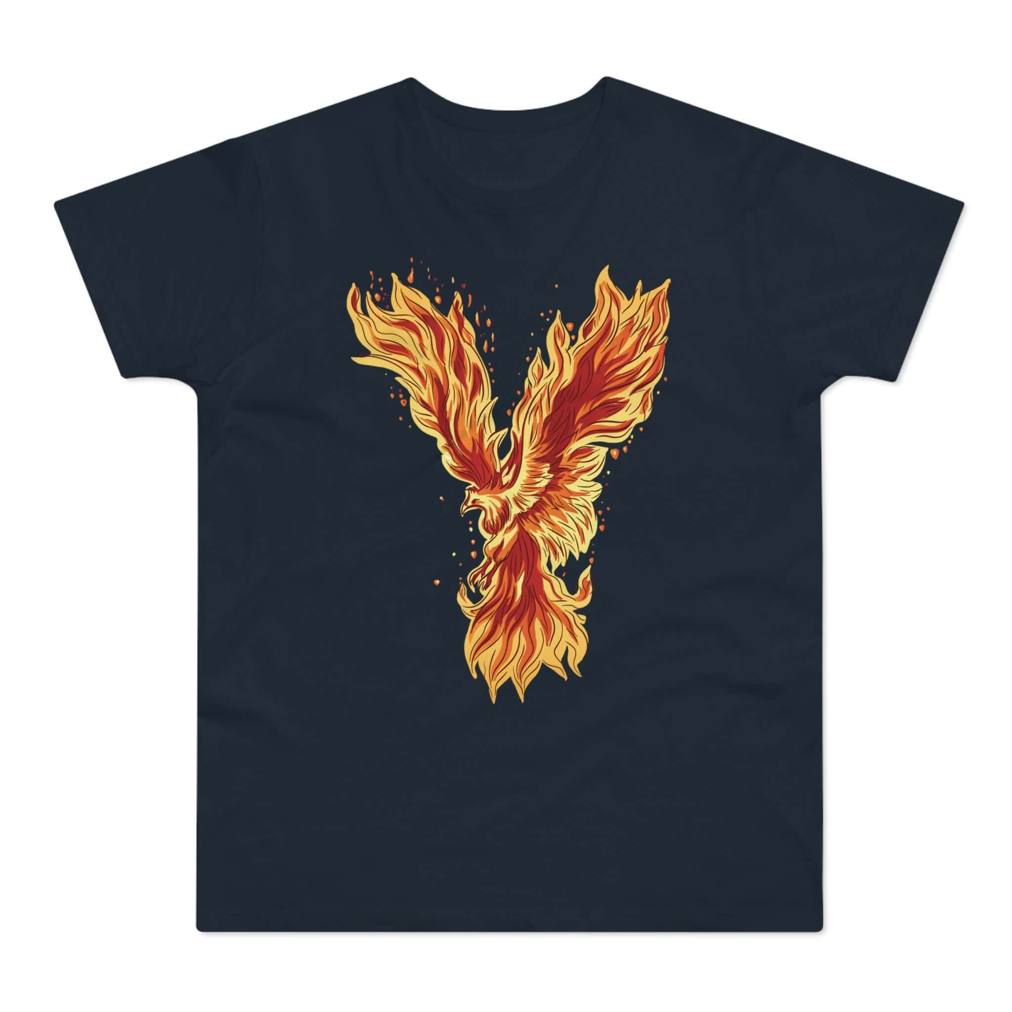 T-shirt med titlen: Redwing, The Legendary Phoenix | T-Shirt Med Tryk.