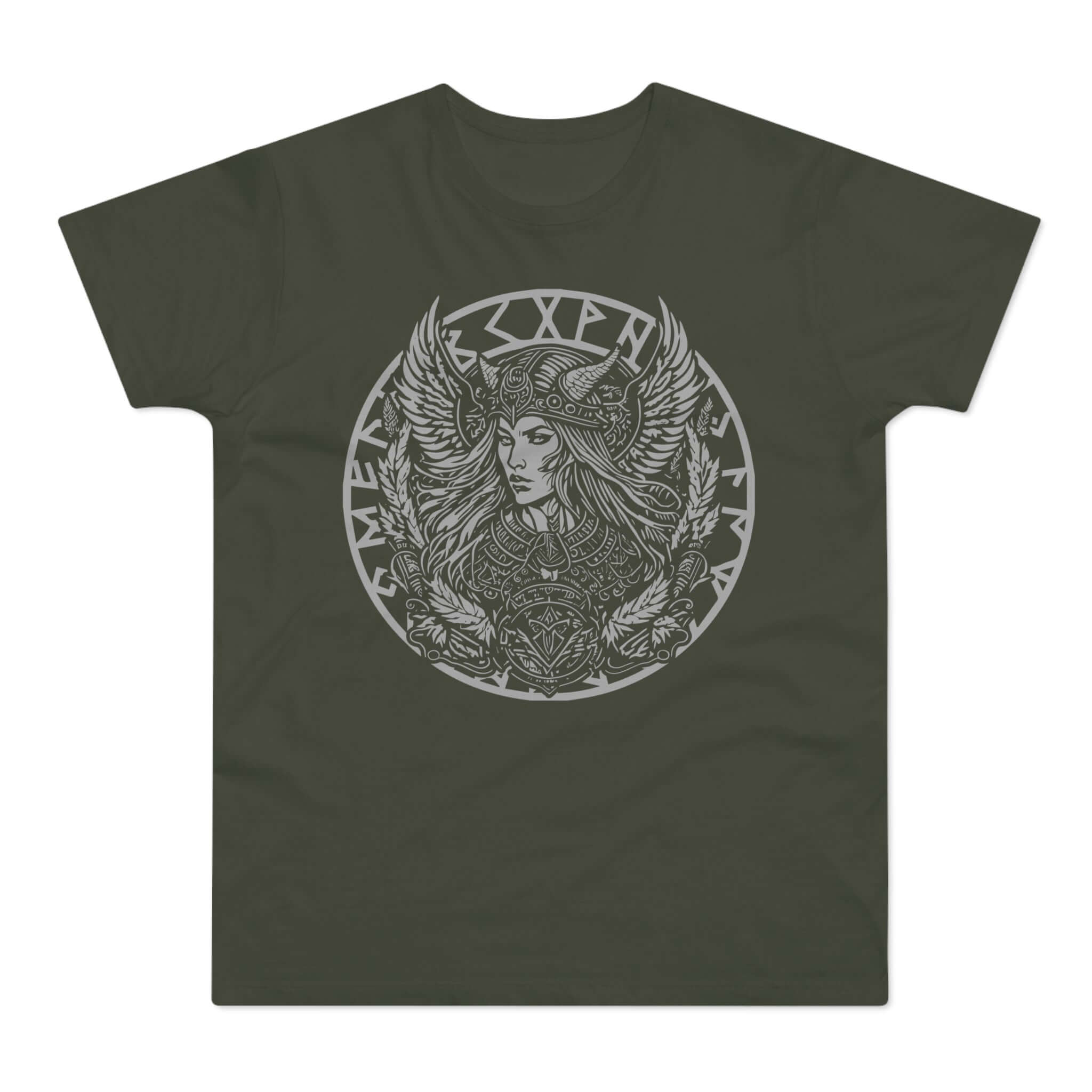 T-shirt med navnet: Walkyra, Ruler Of The Valkyries | T-Shirt Med Tryk.