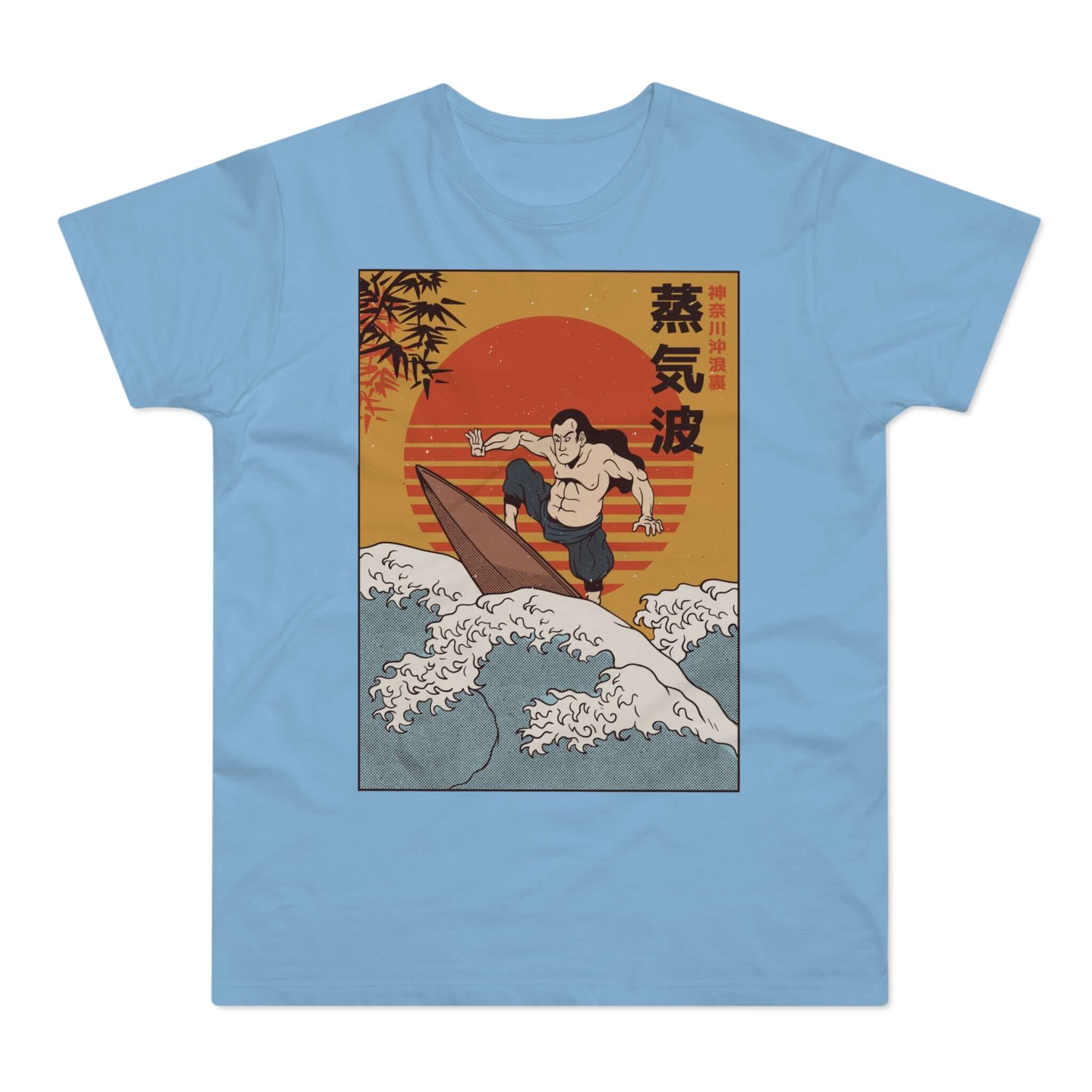 T-shirt med navnet: Tasuki Riding The Giant | T-Shirt Med Tryk.