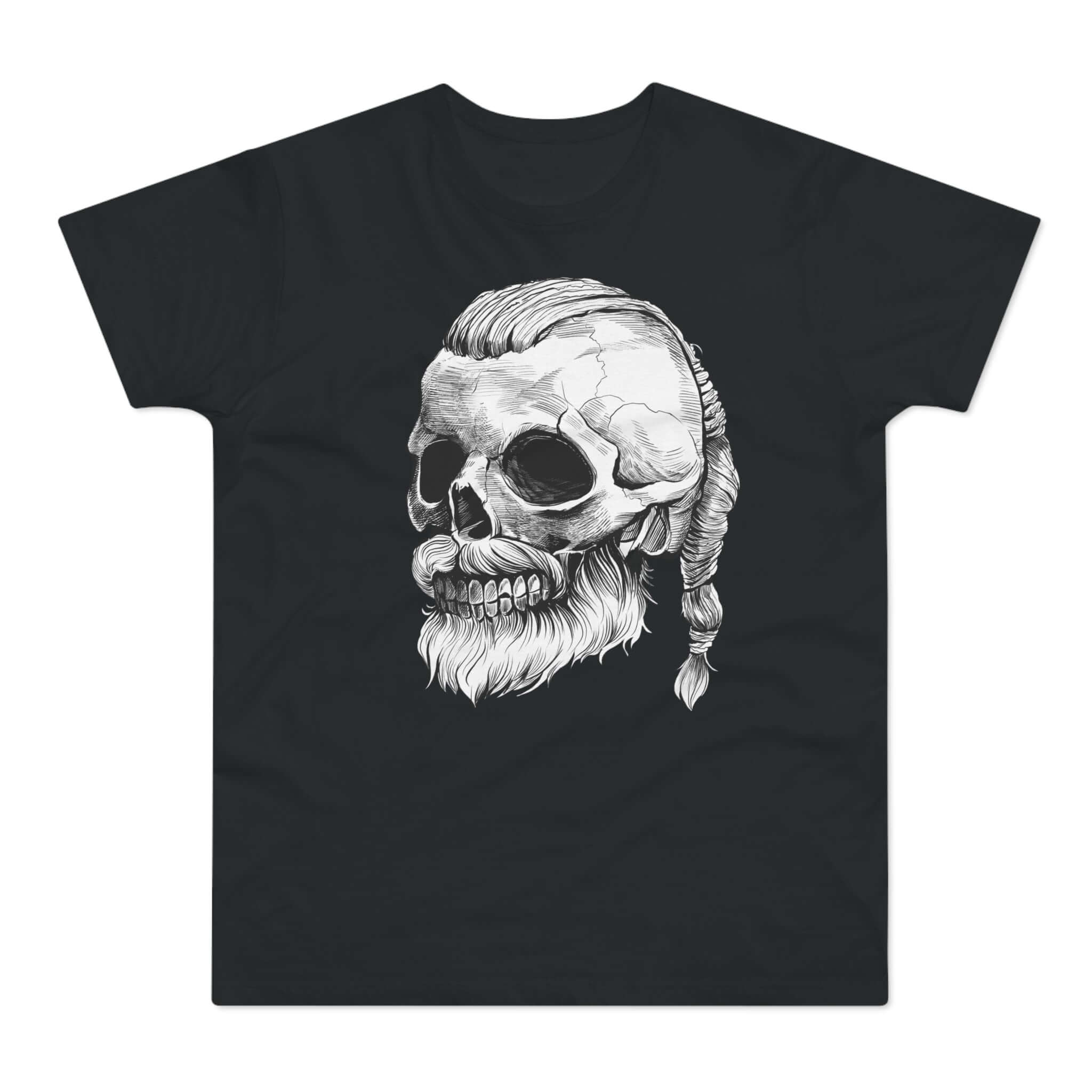 T-shirt med navnet: The Pure Beauty Of A Viking Skull | T-Shirt Med Tryk | A NERD'S TALE T-Shirt Med Print