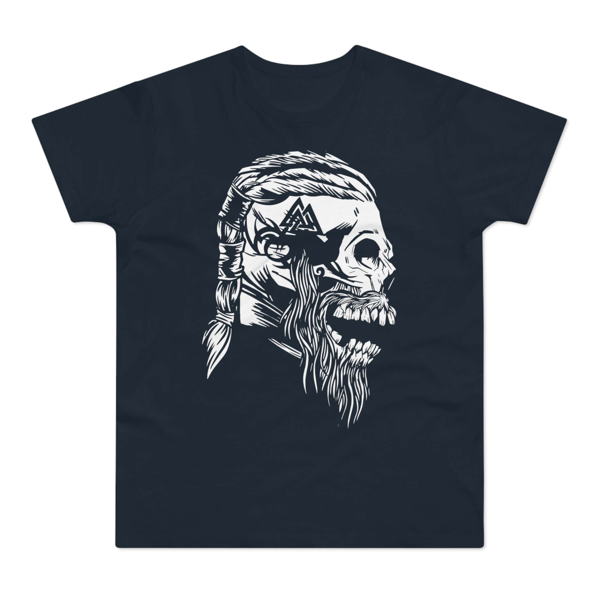 T-shirt med navnet: What You Find Under A Viking's Skin... | T-Shirt Med Tryk | A NERD'S TALE T-Shirt Med Print