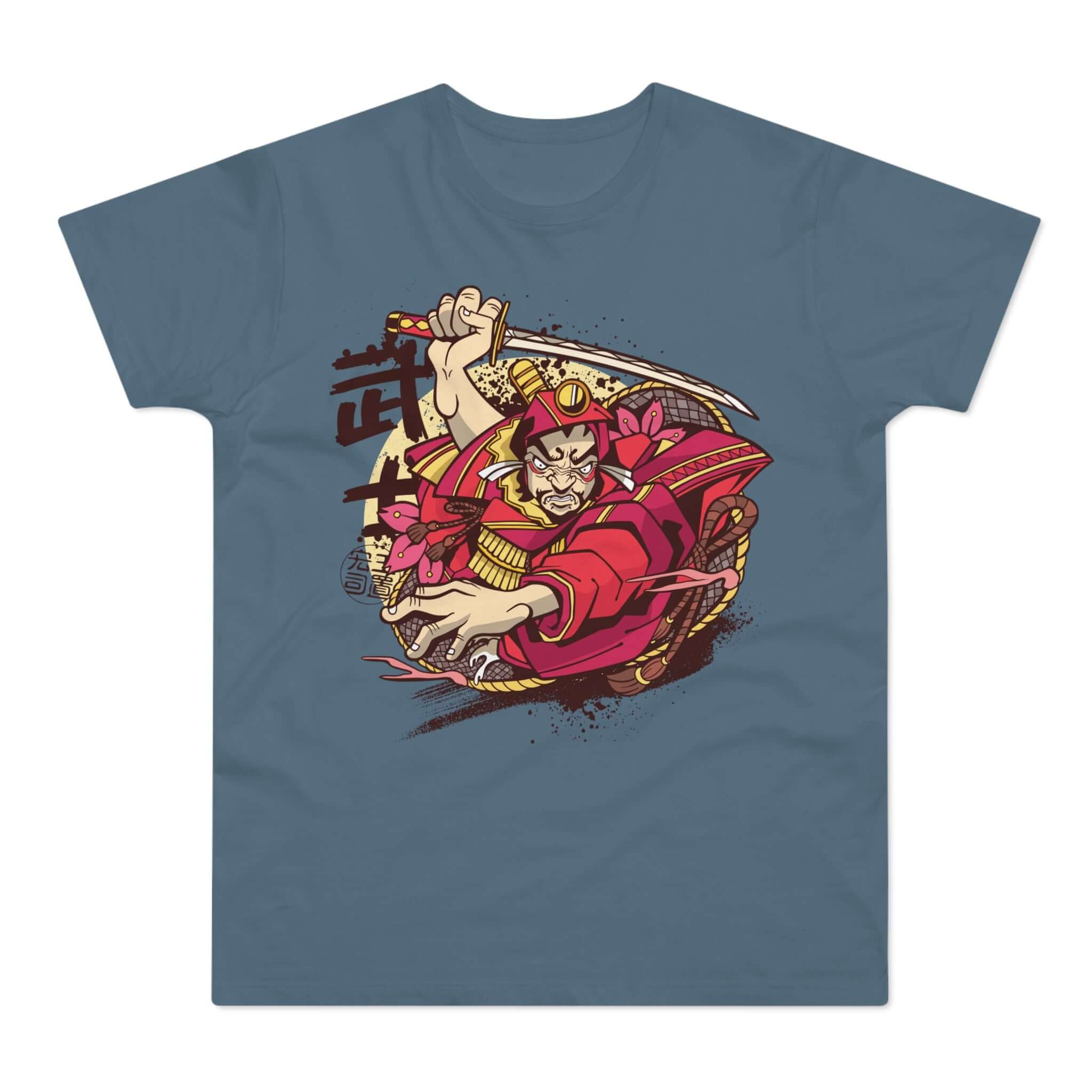 T-shirt med navnet: Revenge Of The Red Samurai | T-Shirt Med Tryk.
