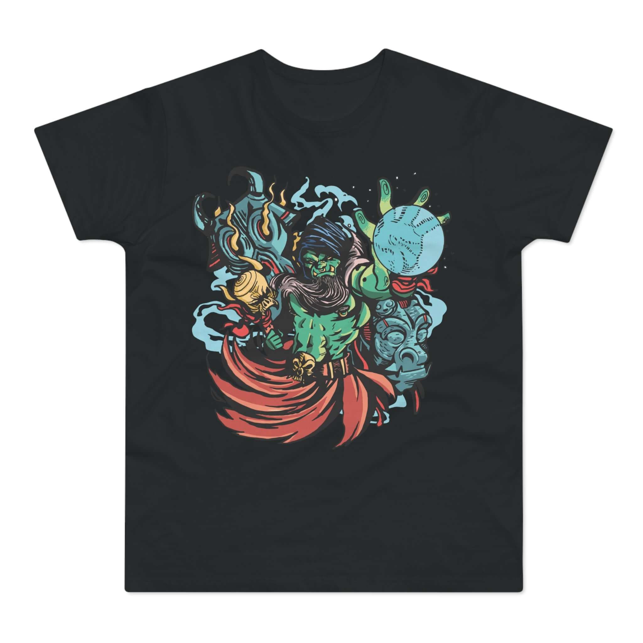 T-shirt med navnet: Torandur, Highest Shaman Of The Horde | T-Shirt Med Tryk.