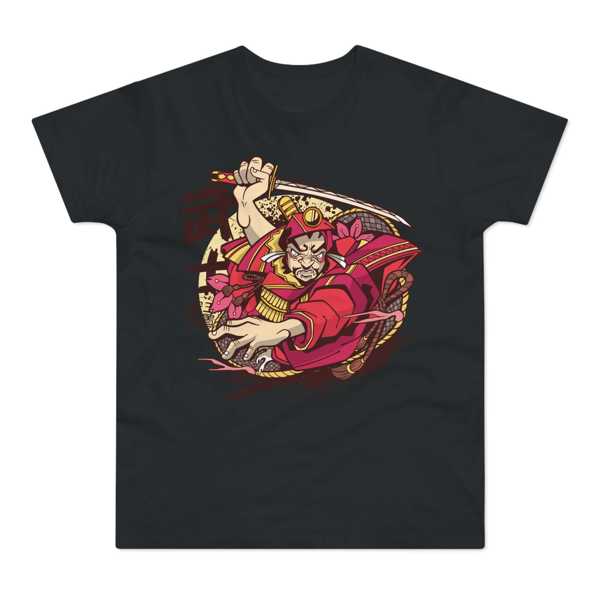 T-shirt med navnet: Revenge Of The Red Samurai | T-Shirt Med Tryk.