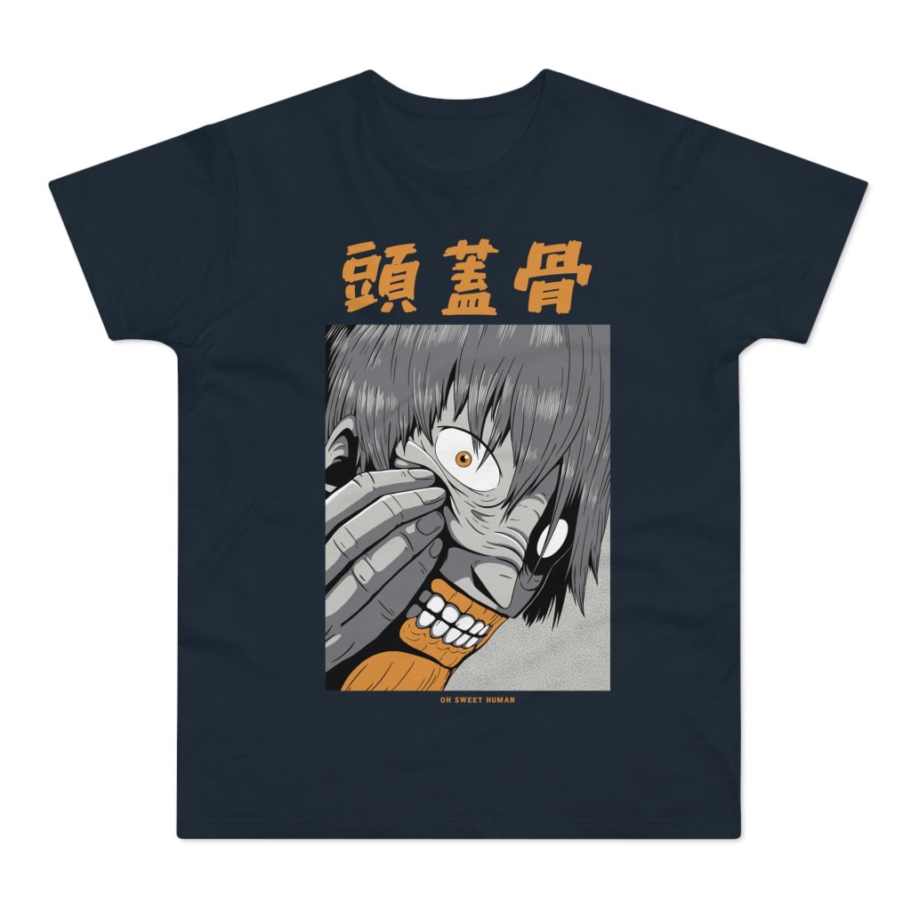 T-shirt med navnet: Fugani, Demon Of Panic | T-Shirt Med Tryk.