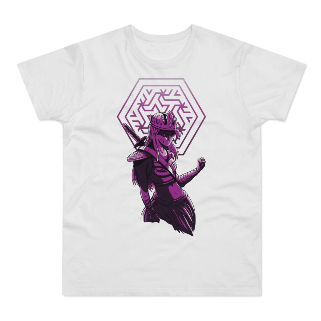 T-shirt med navnet: Freja, Feared Northern Warrior | T-Shirt Med Tryk.