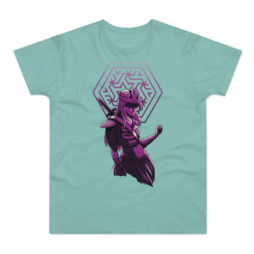 T-shirt med navnet: Freja, Feared Northern Warrior | T-Shirt Med Tryk.