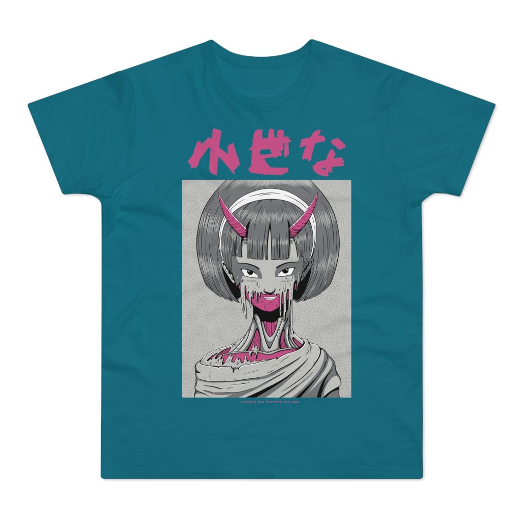 T-shirt med navnet: Ahira, Demon Of Feeding | T-Shirt Med Tryk.