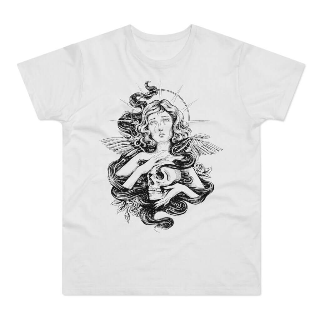 T-shirt med navnet: Angel's Tears | T-Shirt Med Tryk.