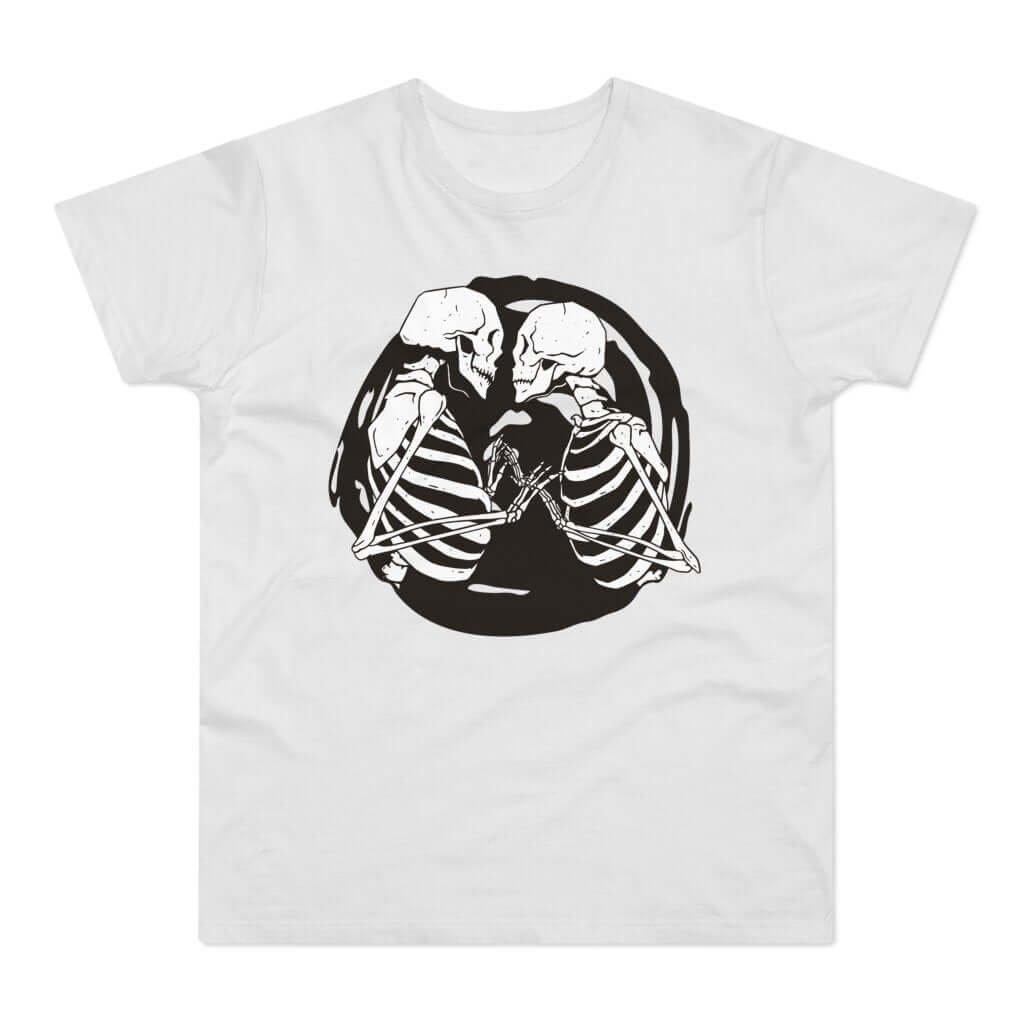 T-shirt med titlen: 'Til Death Do Us Part' | T-Shirt Med Tryk.