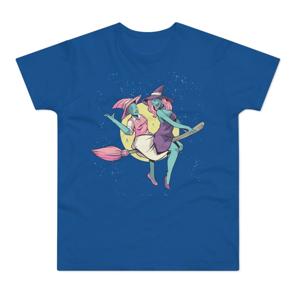 T-shirt med navnet: Blocksberg Is Calling For The Gathering | T-Shirt Med Tryk.