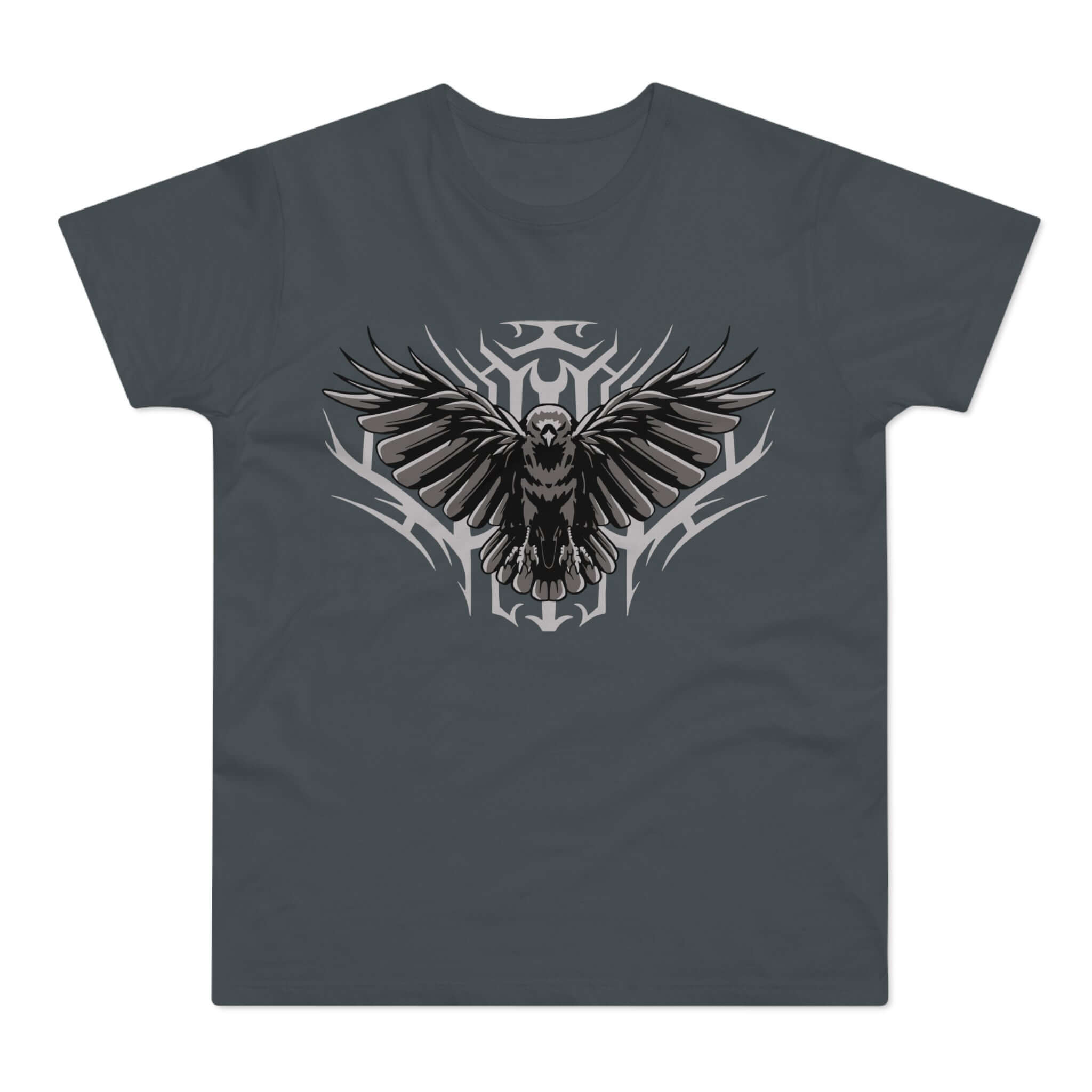 T-shirt med titlen: The Messenger Of The Darkness Arrives | T-Shirt Med Tryk.