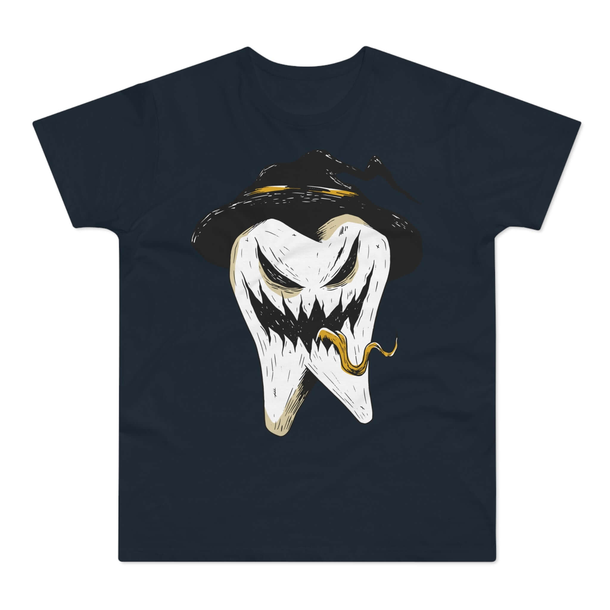 T-shirt med titlen: Hell, The Tooth Fairy Looks Unexpected! | T-Shirt Med Tryk.