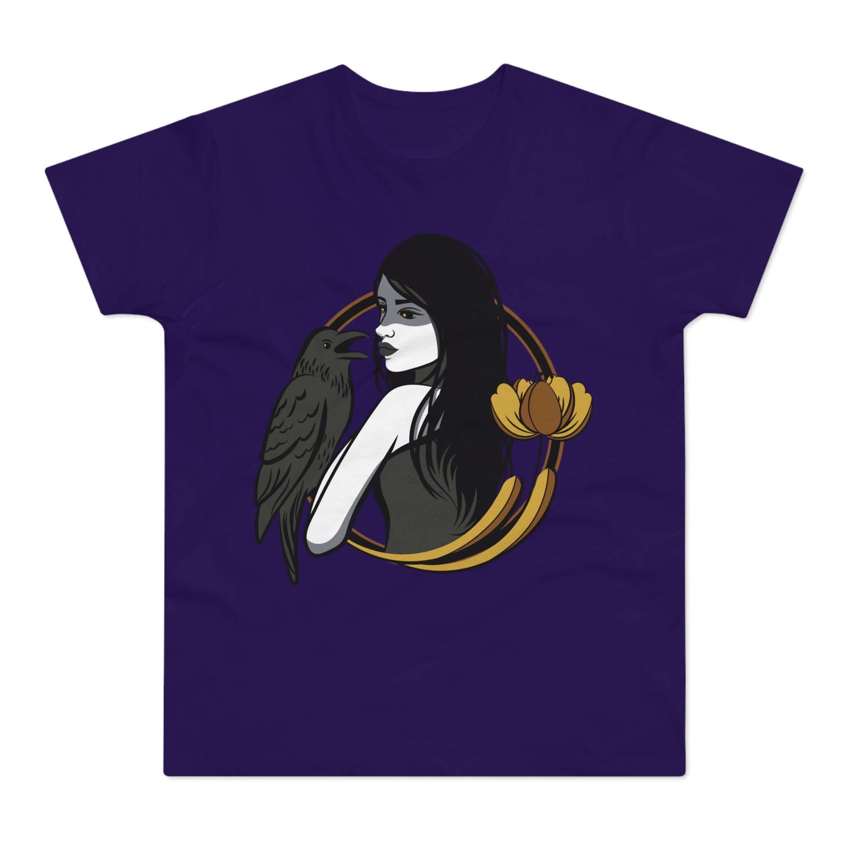 T-shirt med navnet: Morgania, The Dark Witch | T-Shirt Med Tryk.