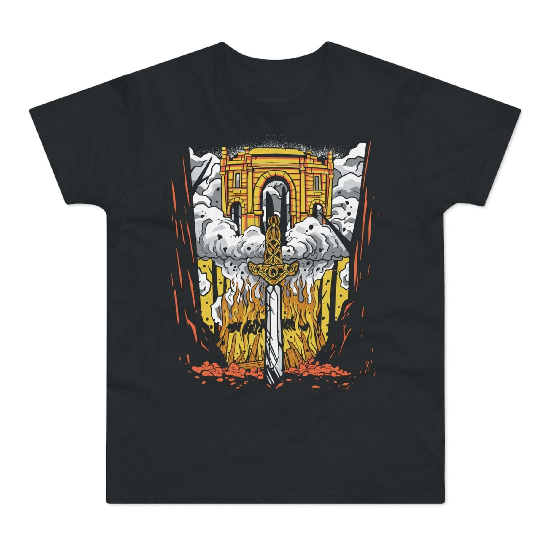 T-shirt med titlen: The Most Epic Funeral Ever! | T-Shirt Med Tryk.