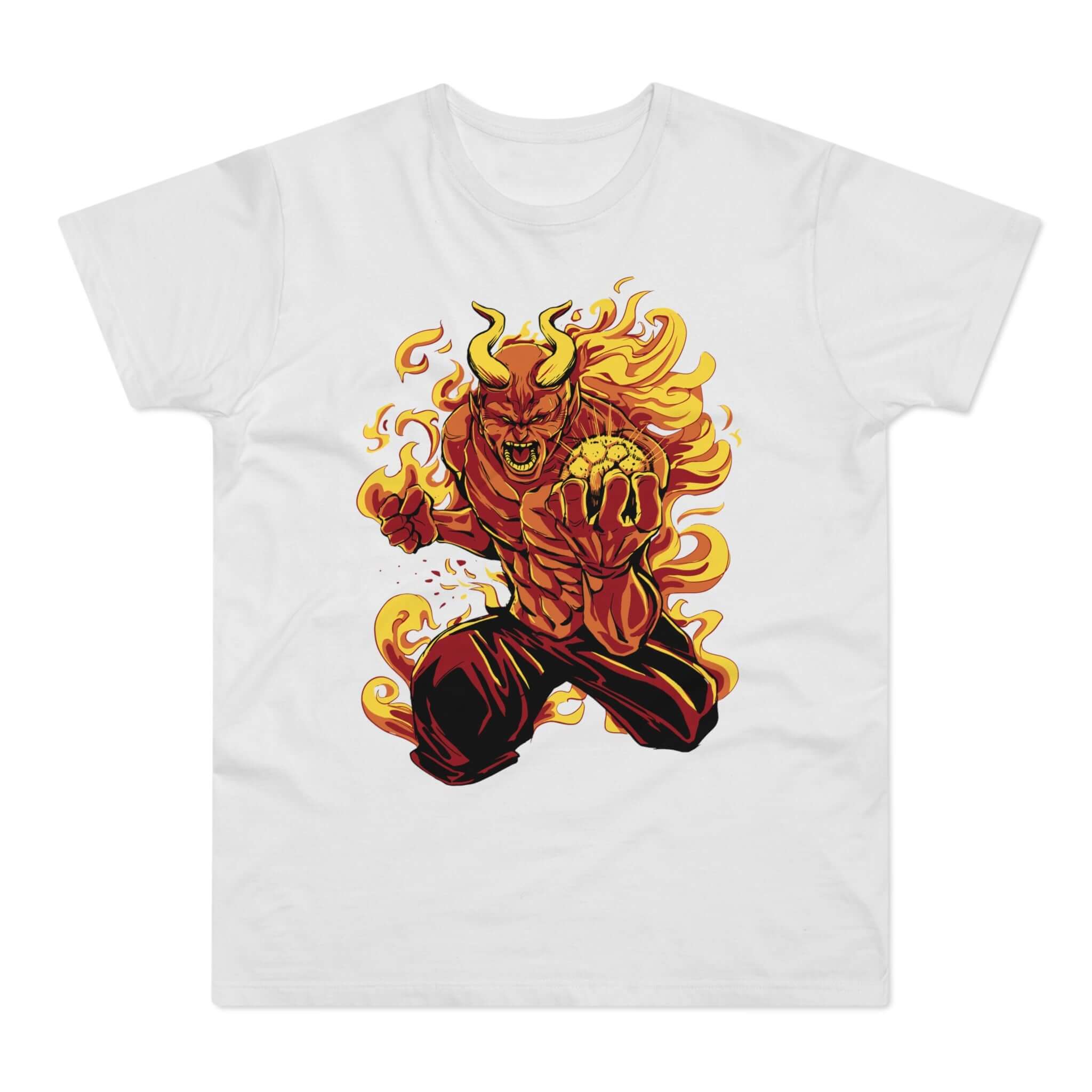 T-shirt med navnet: He Just Wants To Kick Some Balls... | T-Shirt Med Tryk.