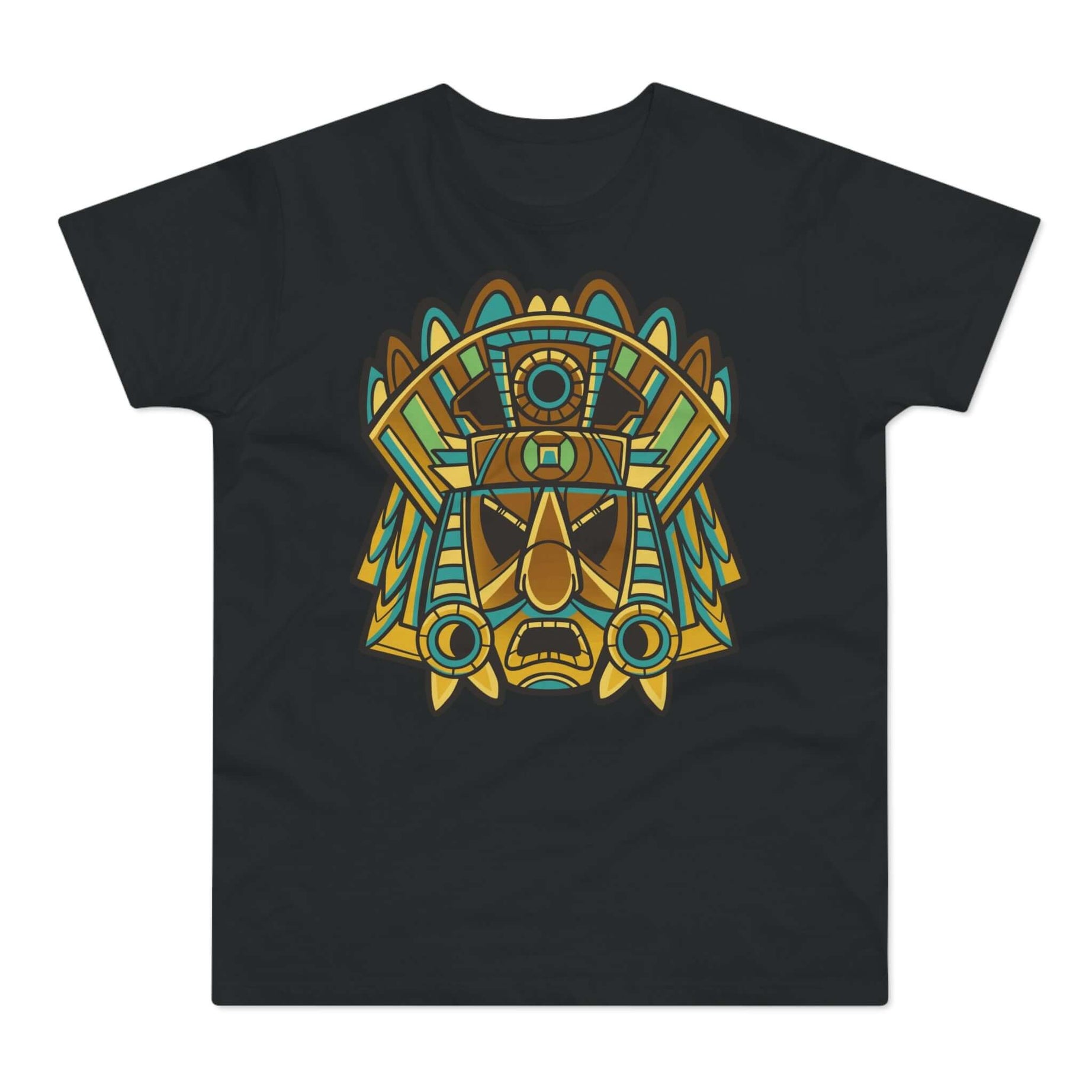 T-shirt med navnet: Mask Of Hotaxotl, Bringer Of Doom | T-Shirt Med Tryk.