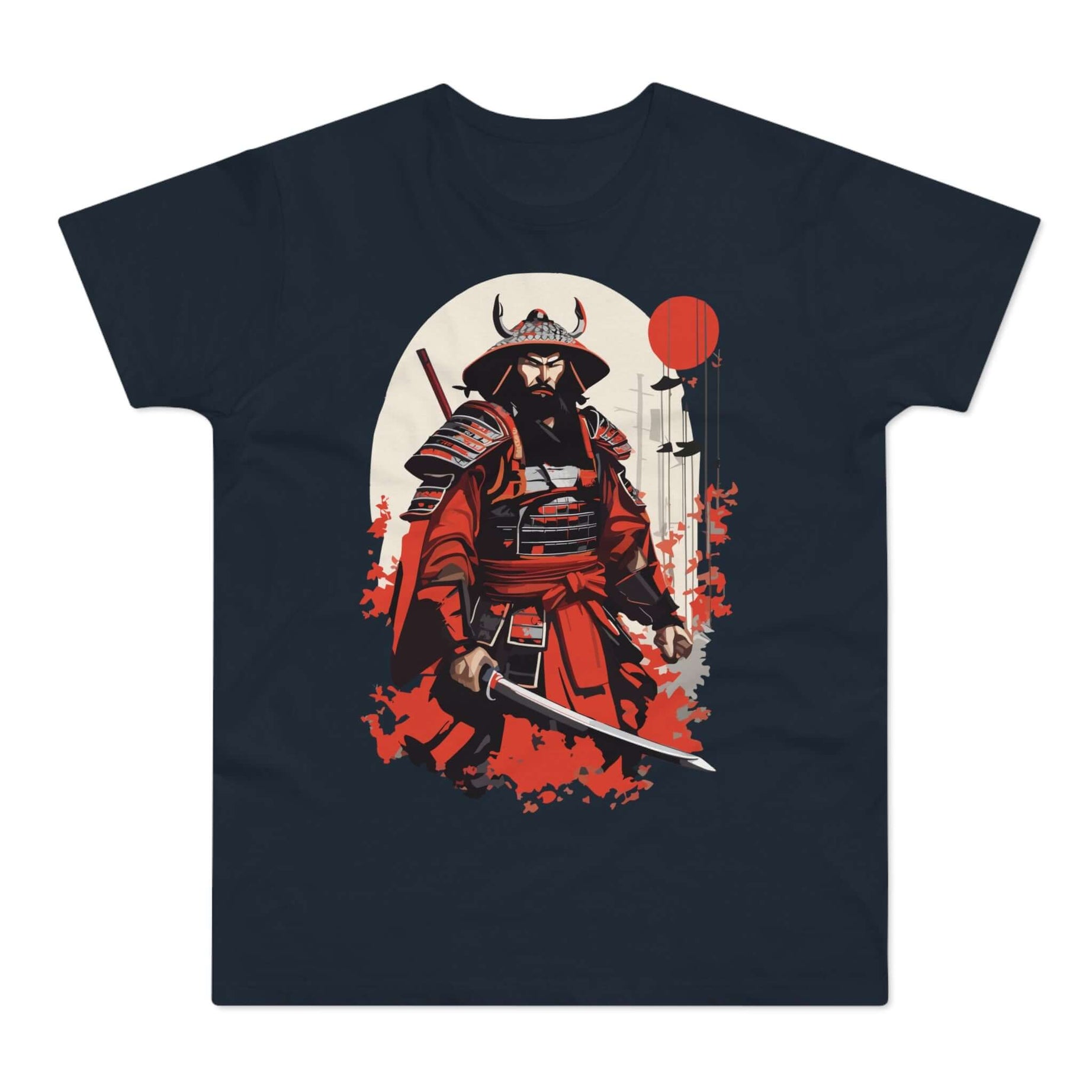 T-shirt med navnet: Kazuya, Ronin From The North | T-Shirt Med Tryk.