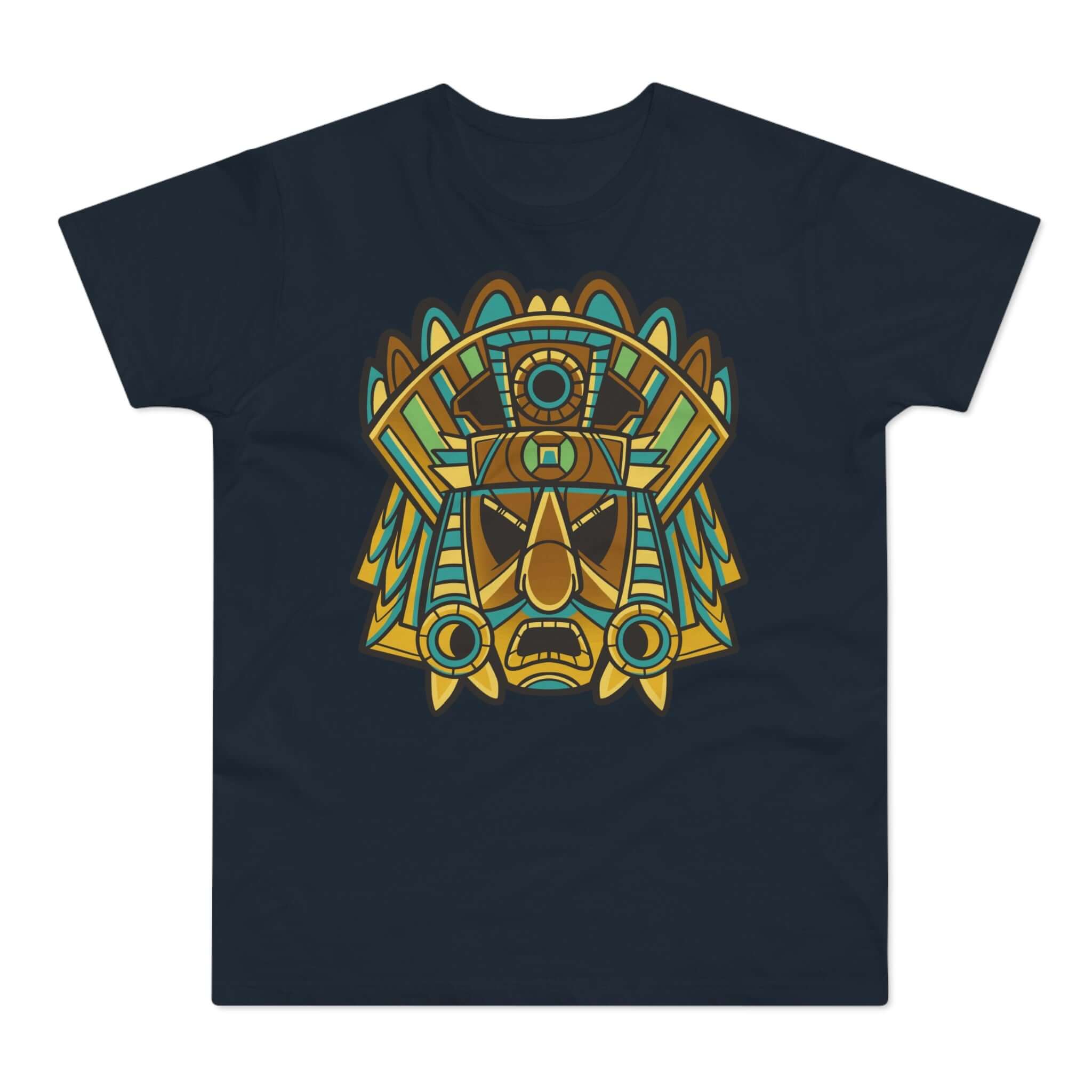 T-shirt med navnet: Mask Of Hotaxotl, Bringer Of Doom | T-Shirt Med Tryk.