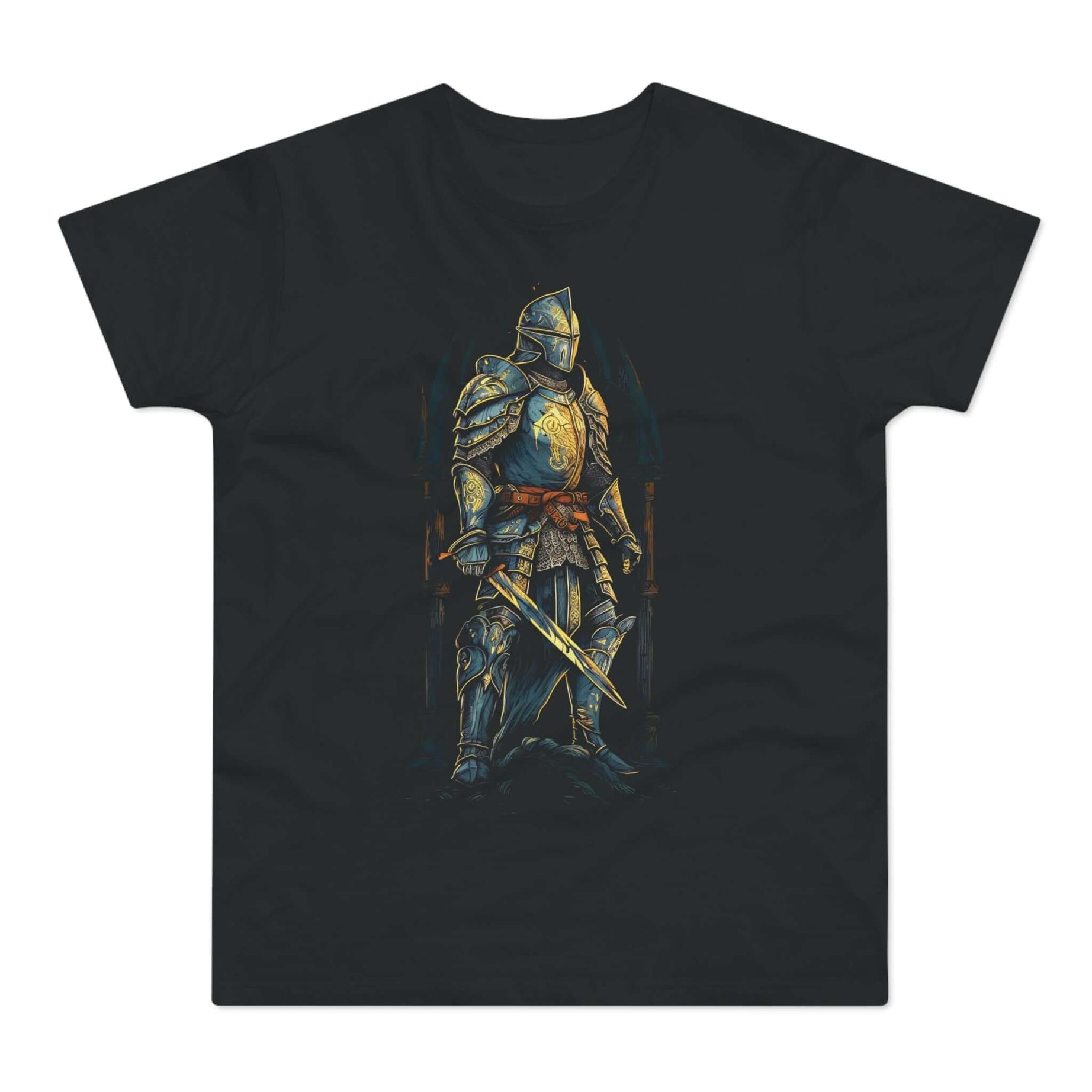 T-shirt med navnet: Lord Ethlgorn, Ready For The Battle | T-Shirt Med Tryk.