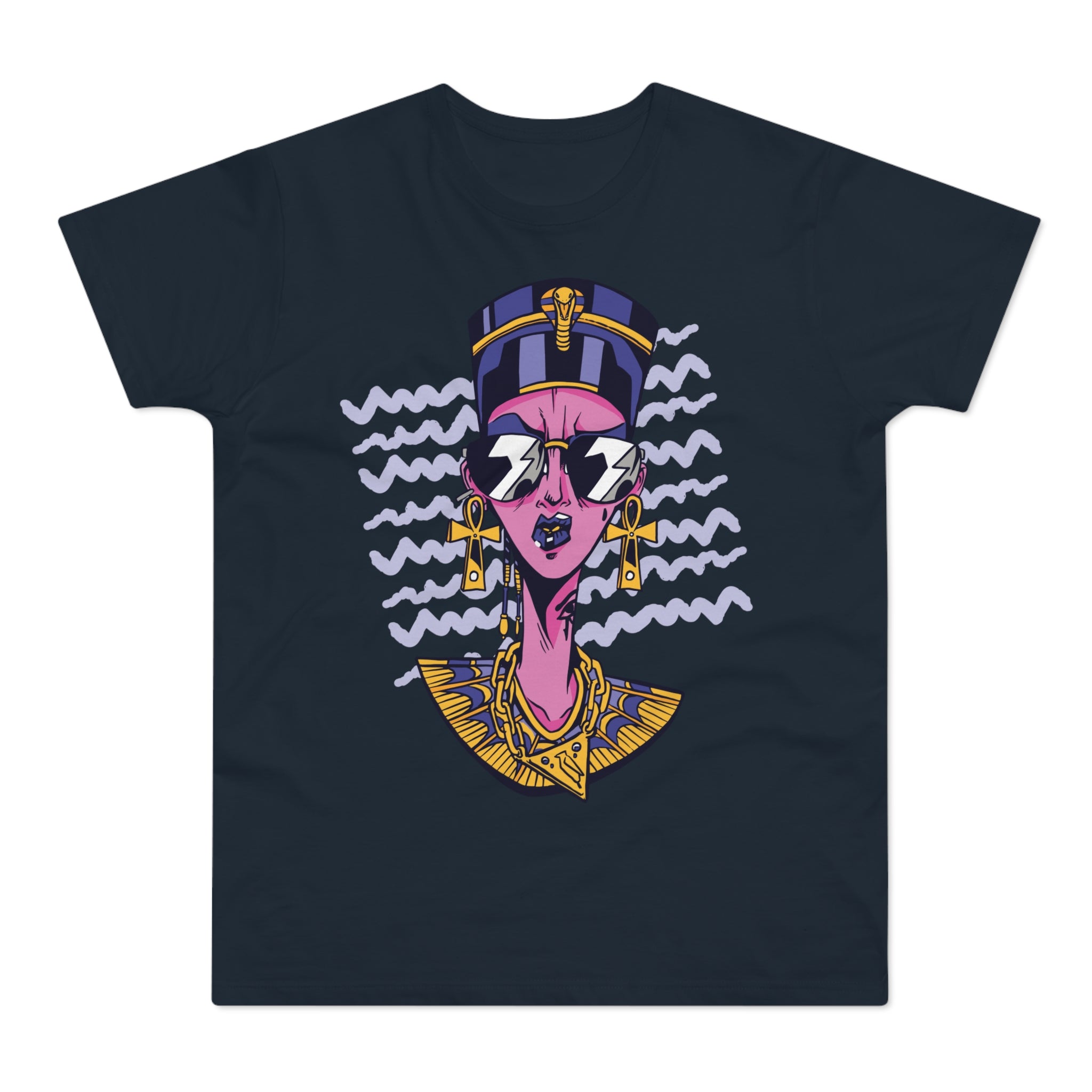 T-shirt med navnet: Nefertiri's Shopping Tour | T-Shirt Med Tryk.