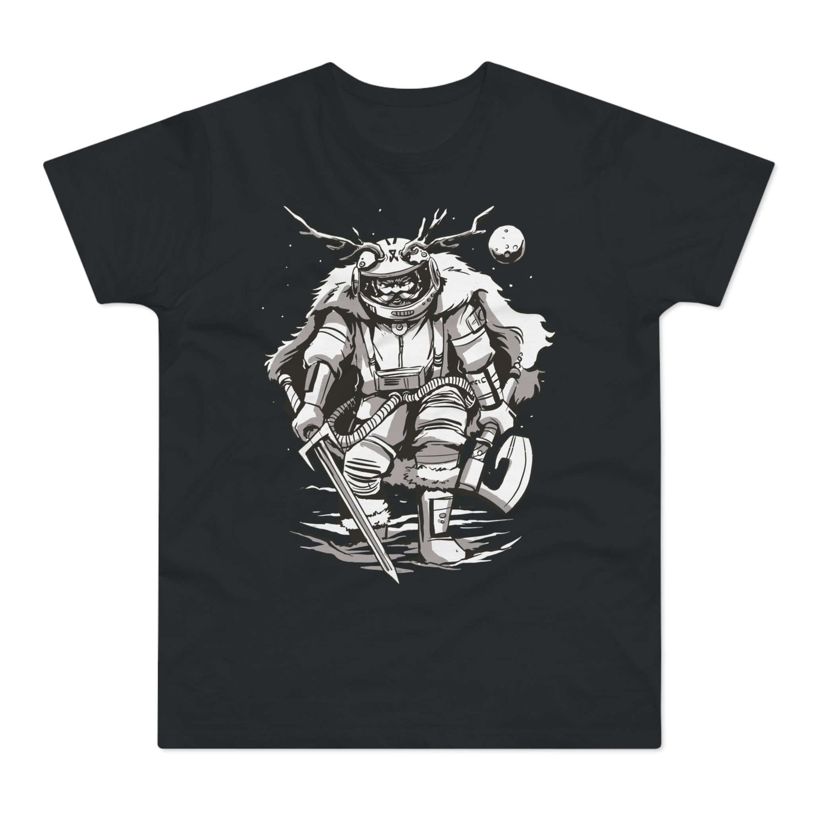 T-shirt med titlen: Who Said They Would Only Raid On Earth? | T-Shirt Med Tryk.