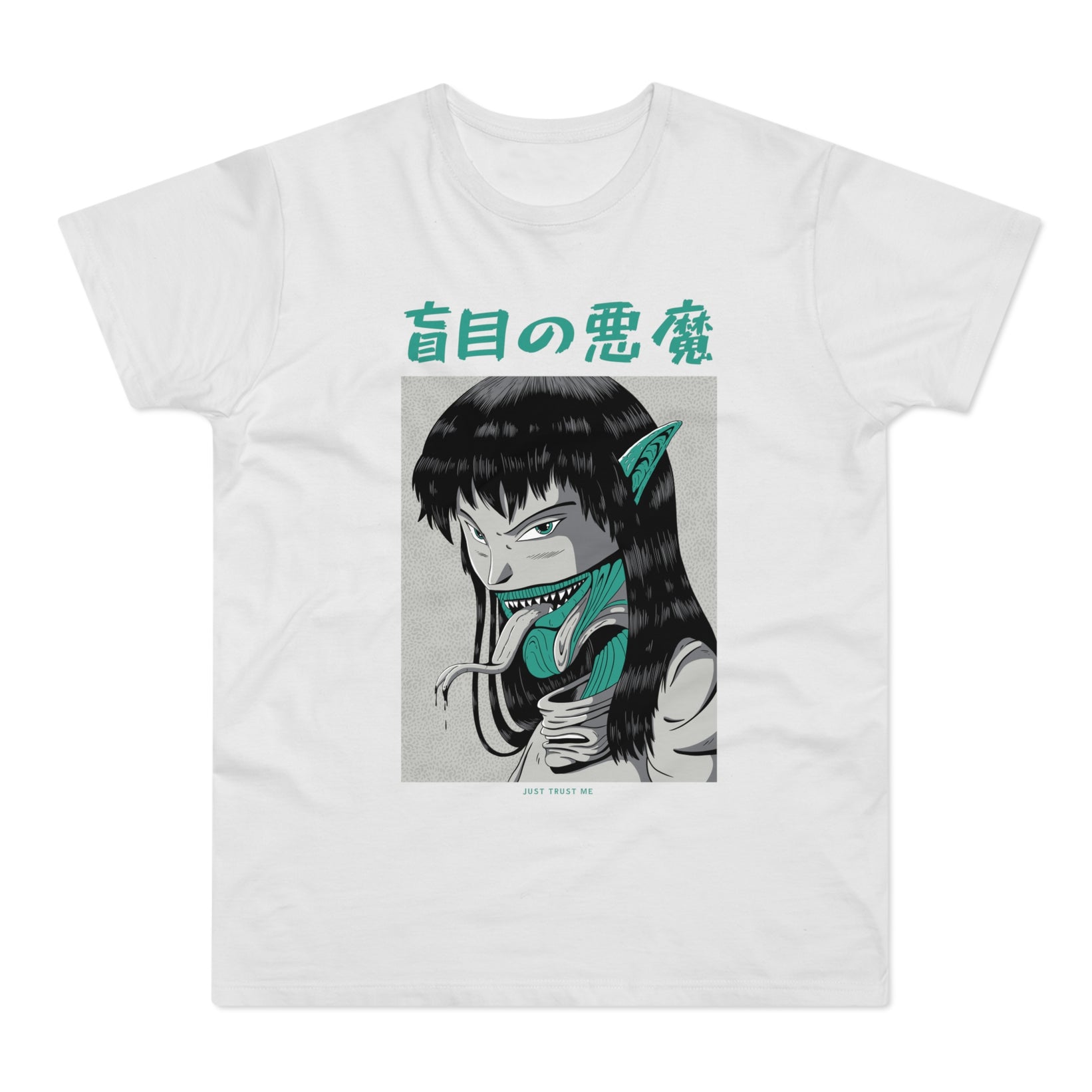 T-shirt med navnet: Sanako, Demon Of Hearing | T-Shirt Med Tryk.