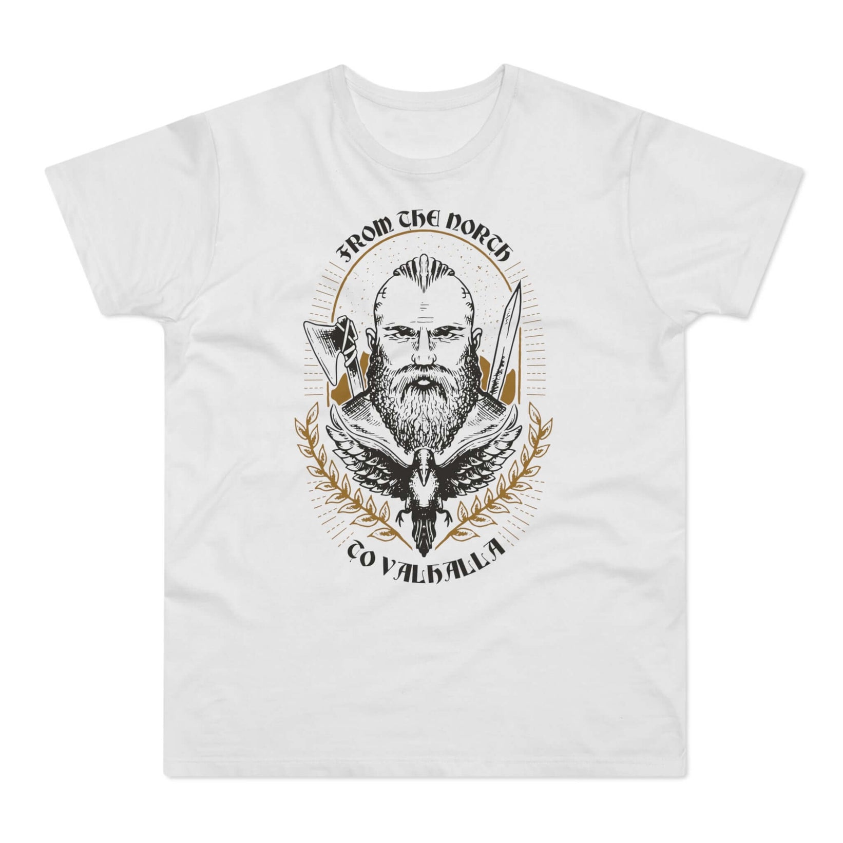 T-shirt med titlen: Valhalla's Calling | T-Shirt Med Tryk.