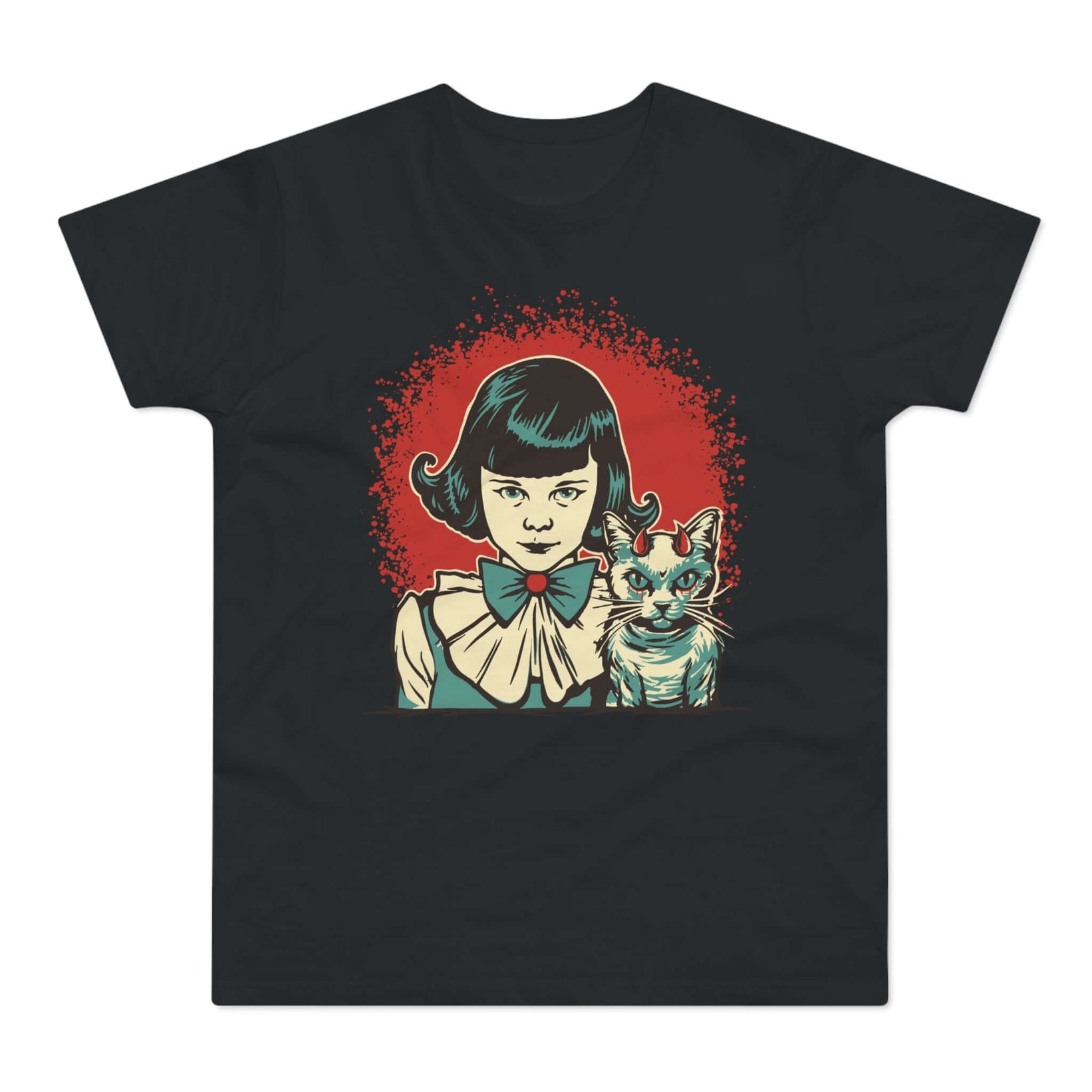 T-shirt med navnet: Shelly And Mr. Wiggles Just Wanna Play... | T-Shirt Med Tryk.