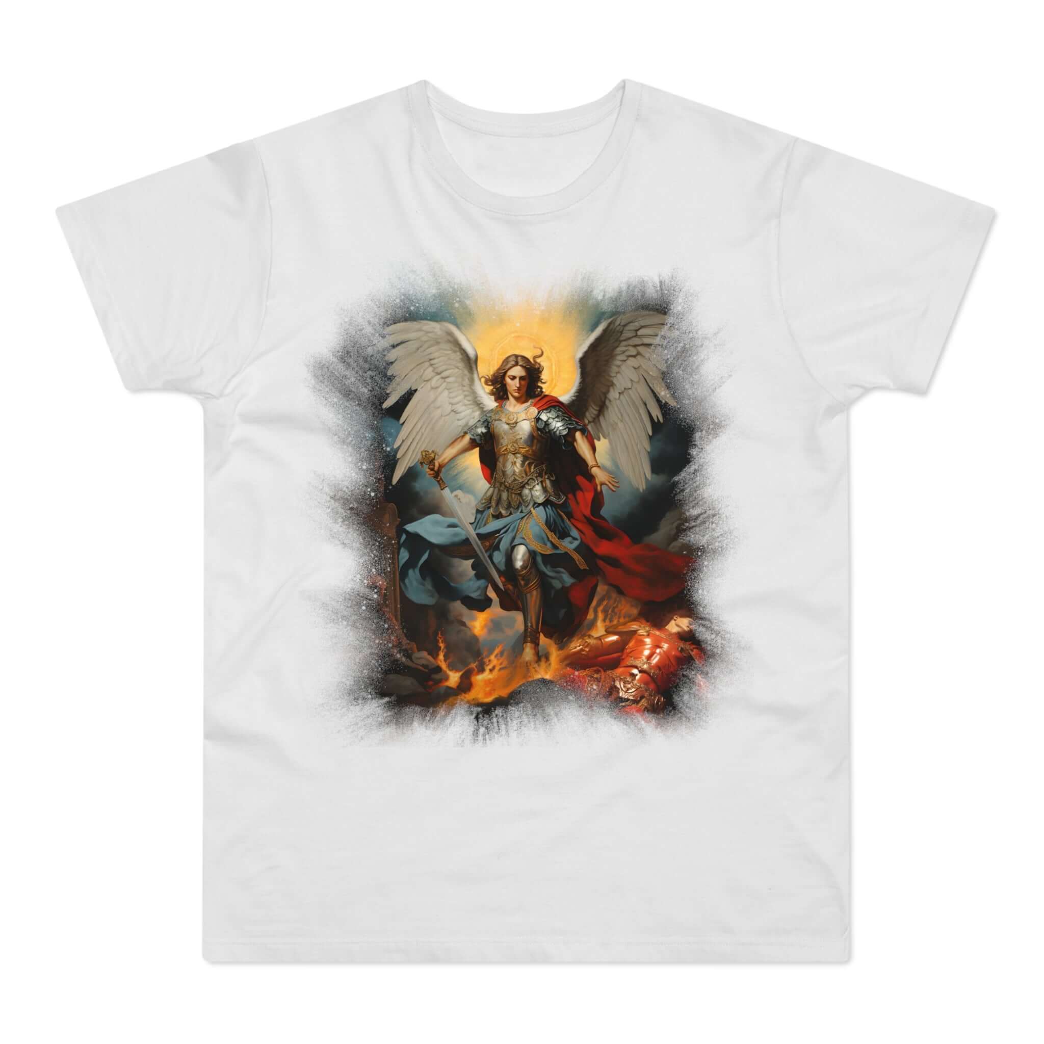 T-shirt med navnet: The Victory Of The Archangel Zeferiel | T-Shirt Med Tryk.