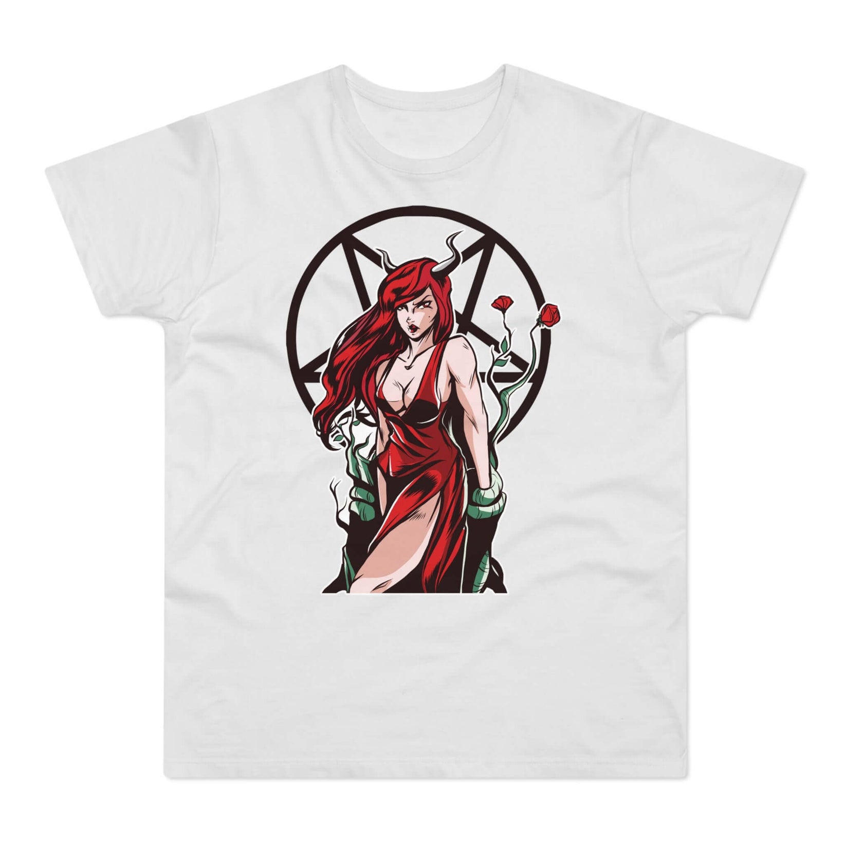 T-shirt med navnet: Lilith Is Coming For You... | T-Shirt Med Tryk.