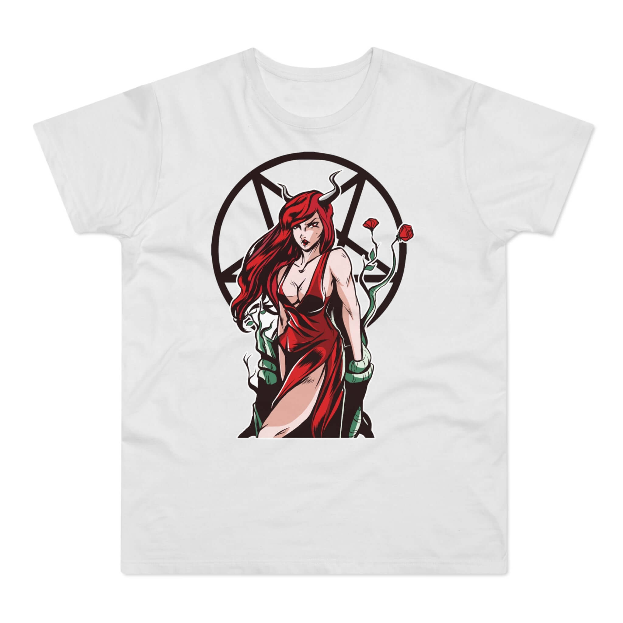 T-shirt med navnet: Lilith Is Coming For You... | T-Shirt Med Tryk.