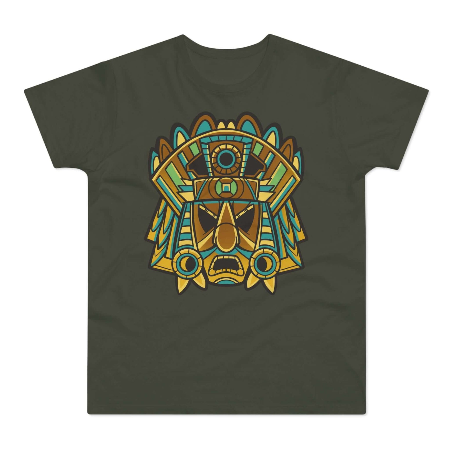 T-shirt med navnet: Mask Of Hotaxotl, Bringer Of Doom | T-Shirt Med Tryk.