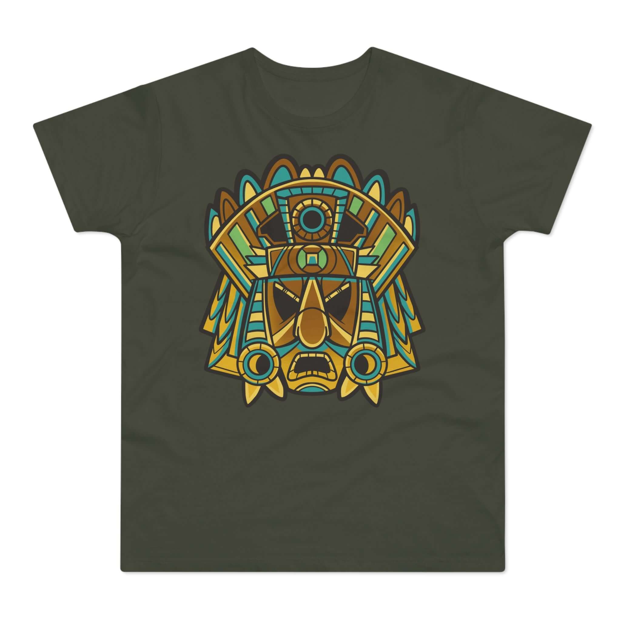 T-shirt med navnet: Mask Of Hotaxotl, Bringer Of Doom | T-Shirt Med Tryk.