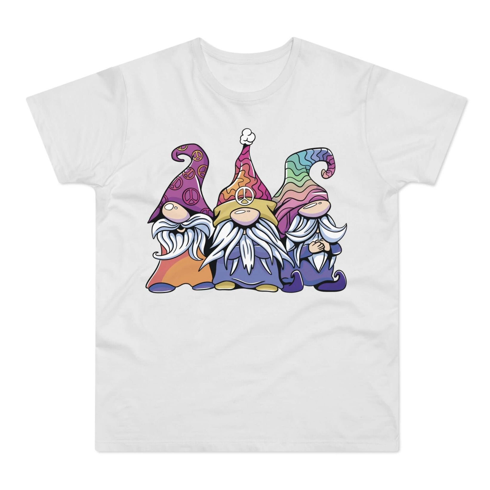 T-shirt med navnet: Hippie Gnomes 4 The Win | T-Shirt Med Tryk.