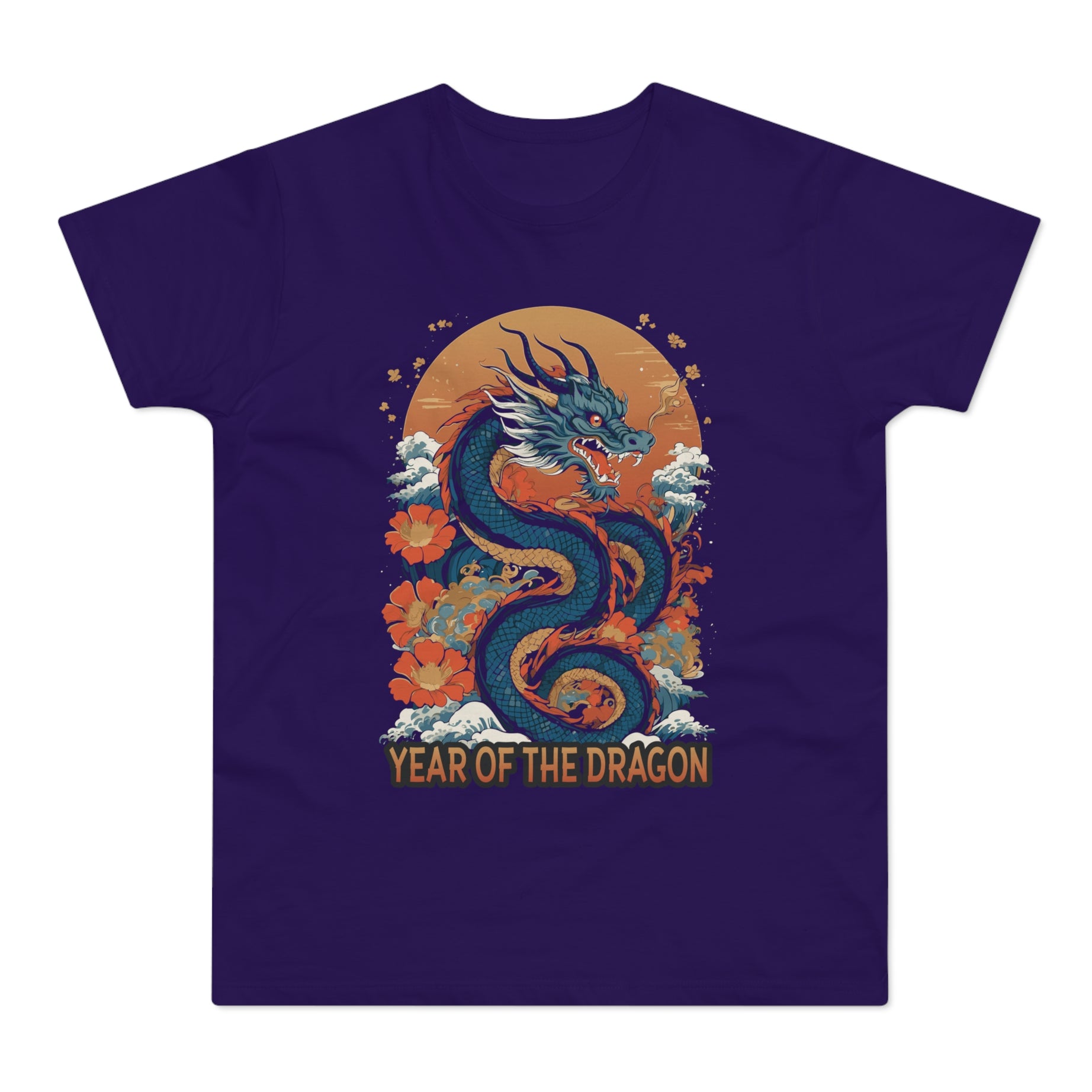 T-shirt med navnet: Year Of The Dragon | T-Shirt Med Tryk.