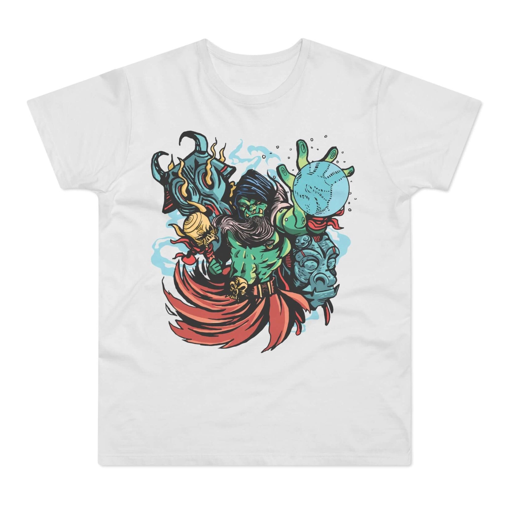 T-shirt med navnet: Torandur, Highest Shaman Of The Horde | T-Shirt Med Tryk.