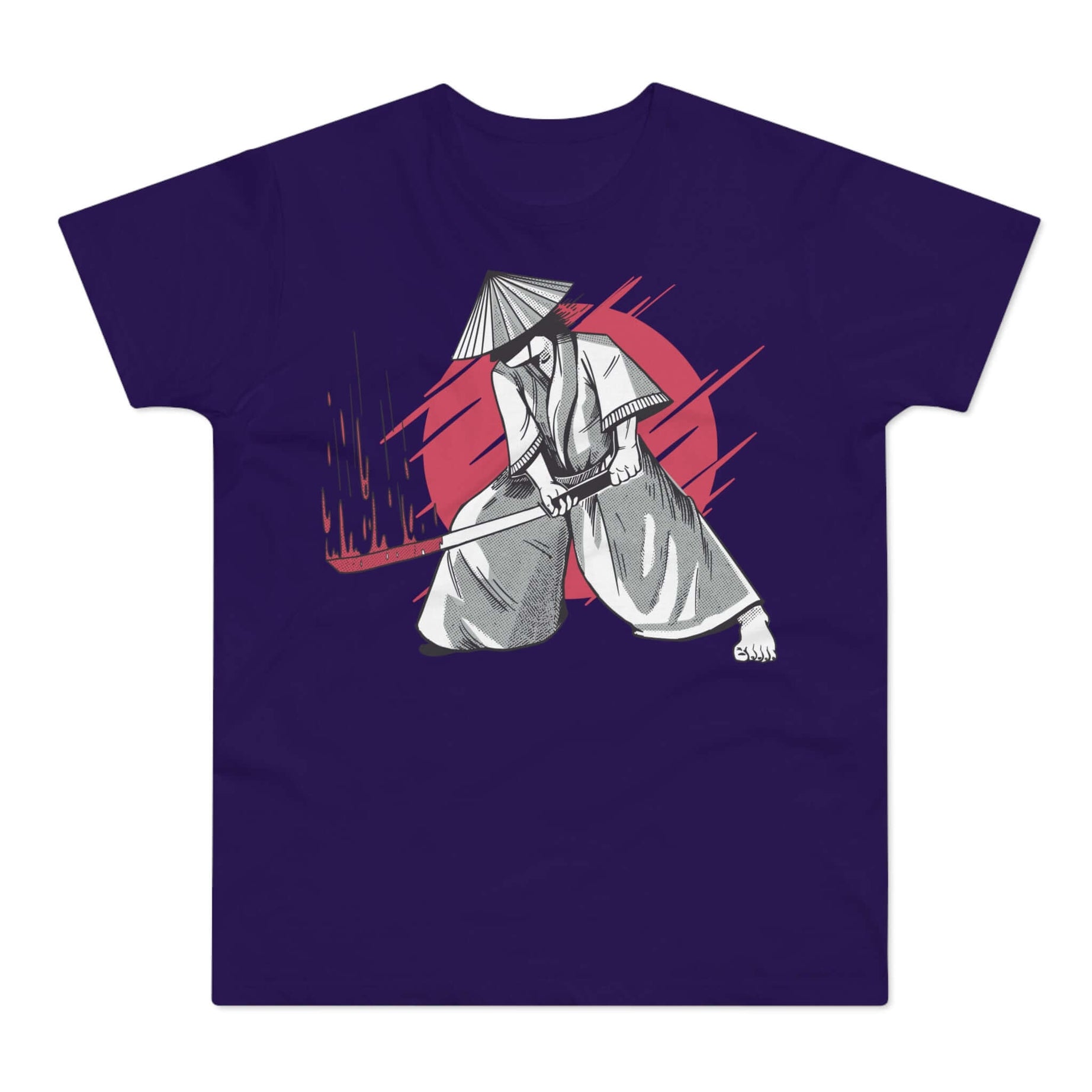 T-shirt med navnet: Kenshin Makes It Rain Blood | T-Shirt Med Tryk.