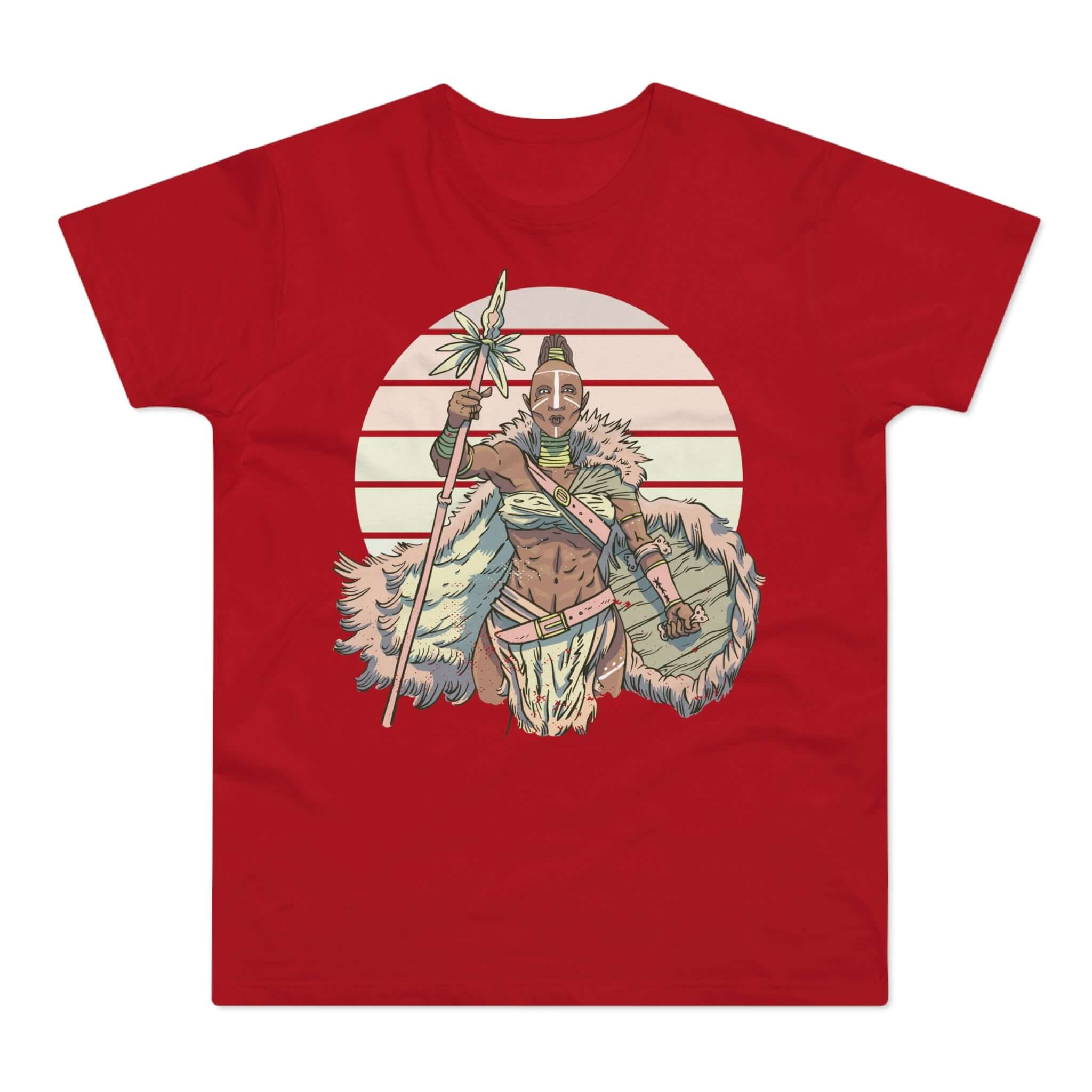 T-shirt med navnet: Karnuma, The Warrior Queen | T-Shirt Med Tryk.