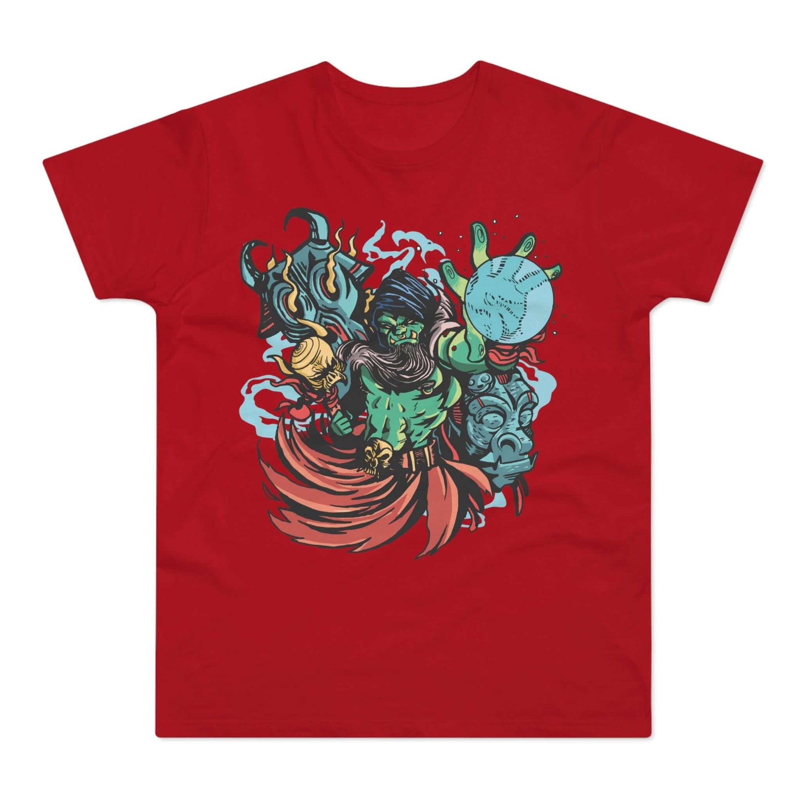 T-shirt med navnet: Torandur, Highest Shaman Of The Horde | T-Shirt Med Tryk.