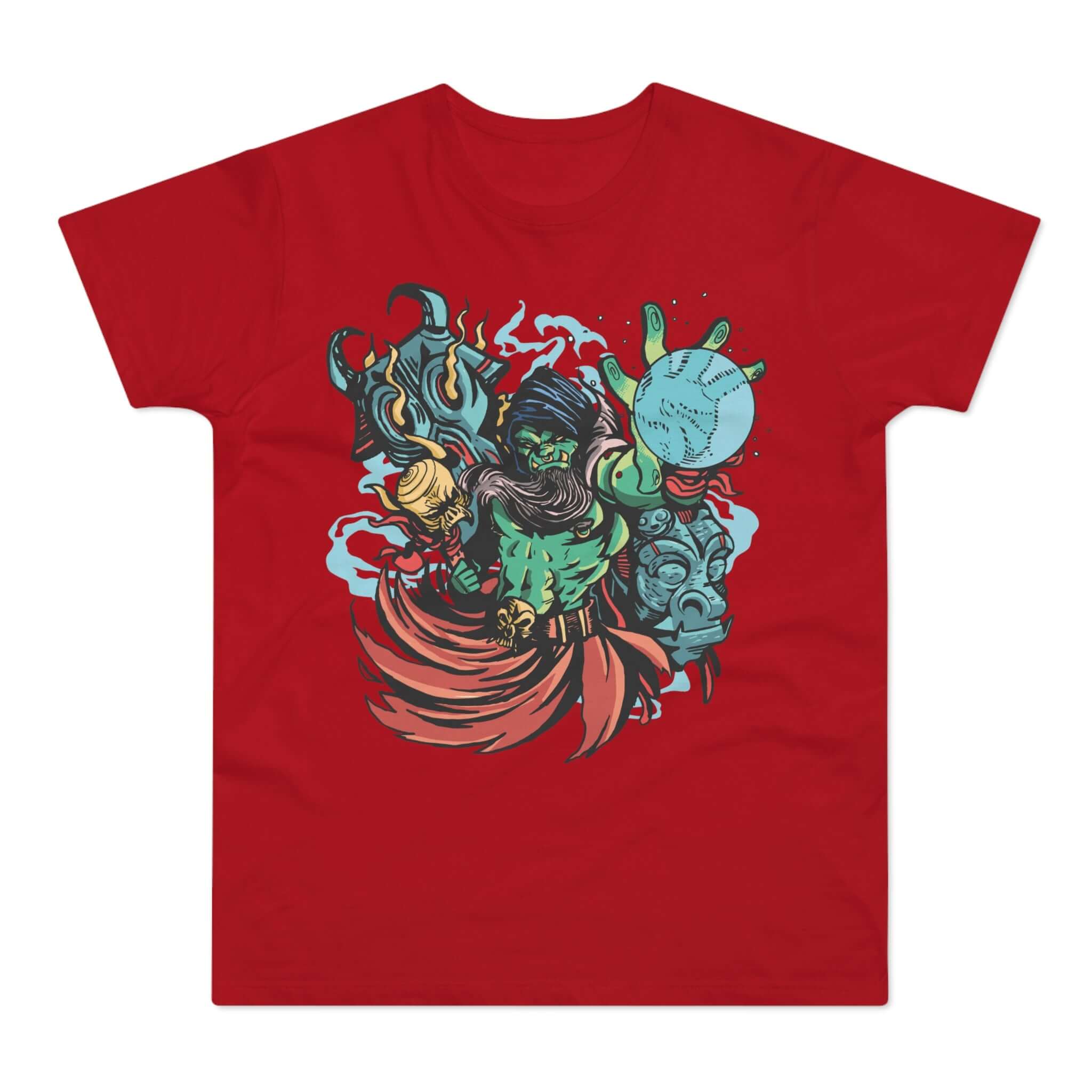 T-shirt med navnet: Torandur, Highest Shaman Of The Horde | T-Shirt Med Tryk.